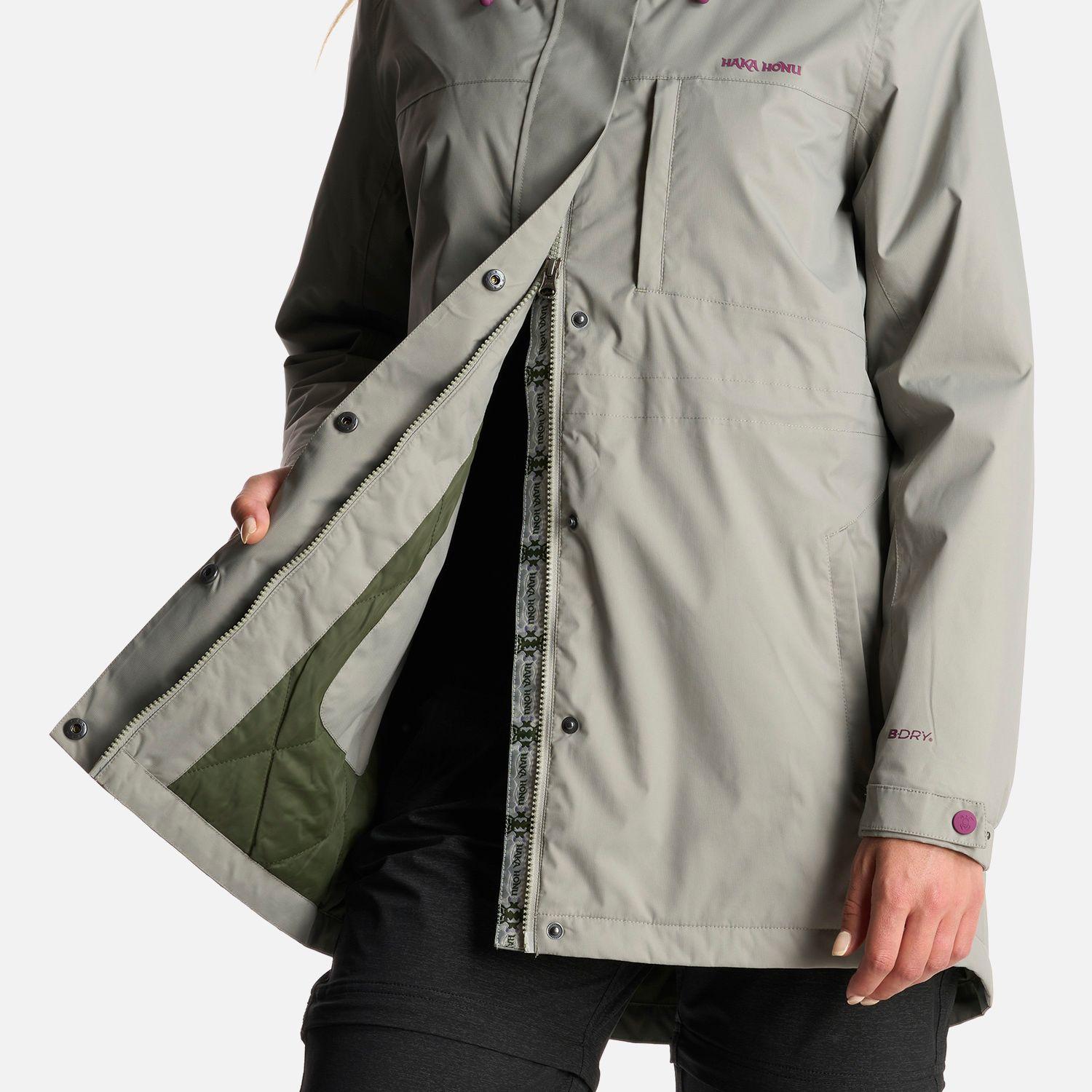 Chaqueta Mujer Terranova Verde Claro Haka Honu-6