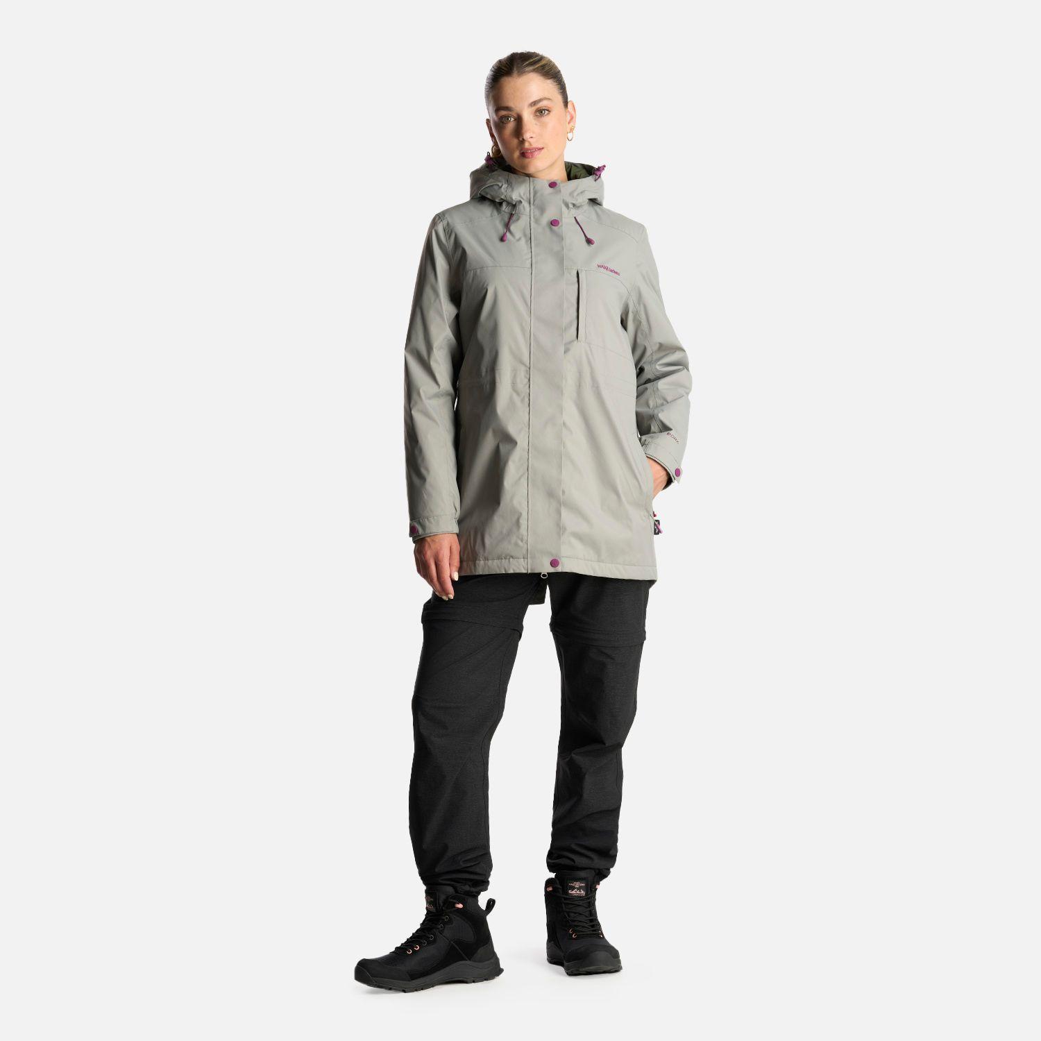 Chaqueta Mujer Terranova Verde Claro Haka Honu-8