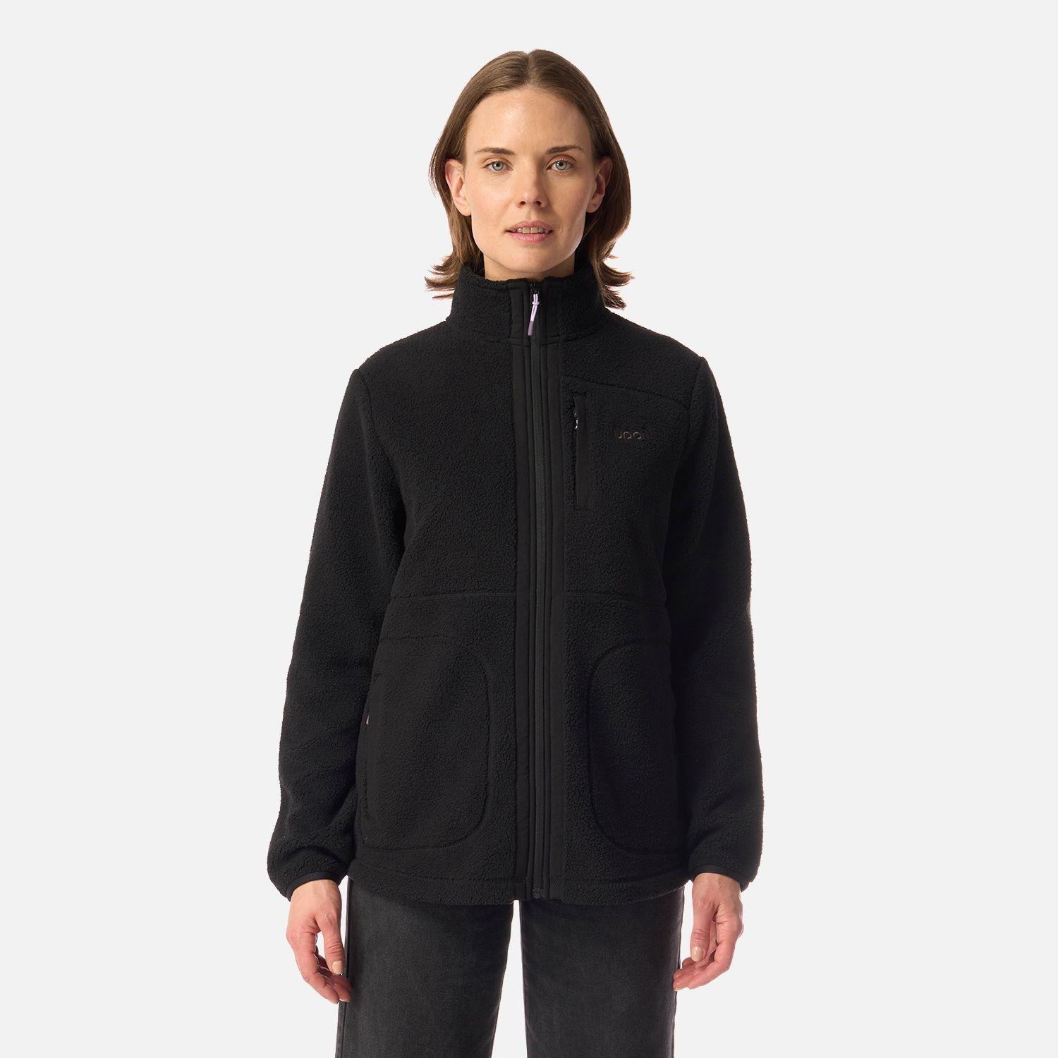 Polar Mujer Hug-like Shaggy-Pro Jacket Negro Lippi I26-0