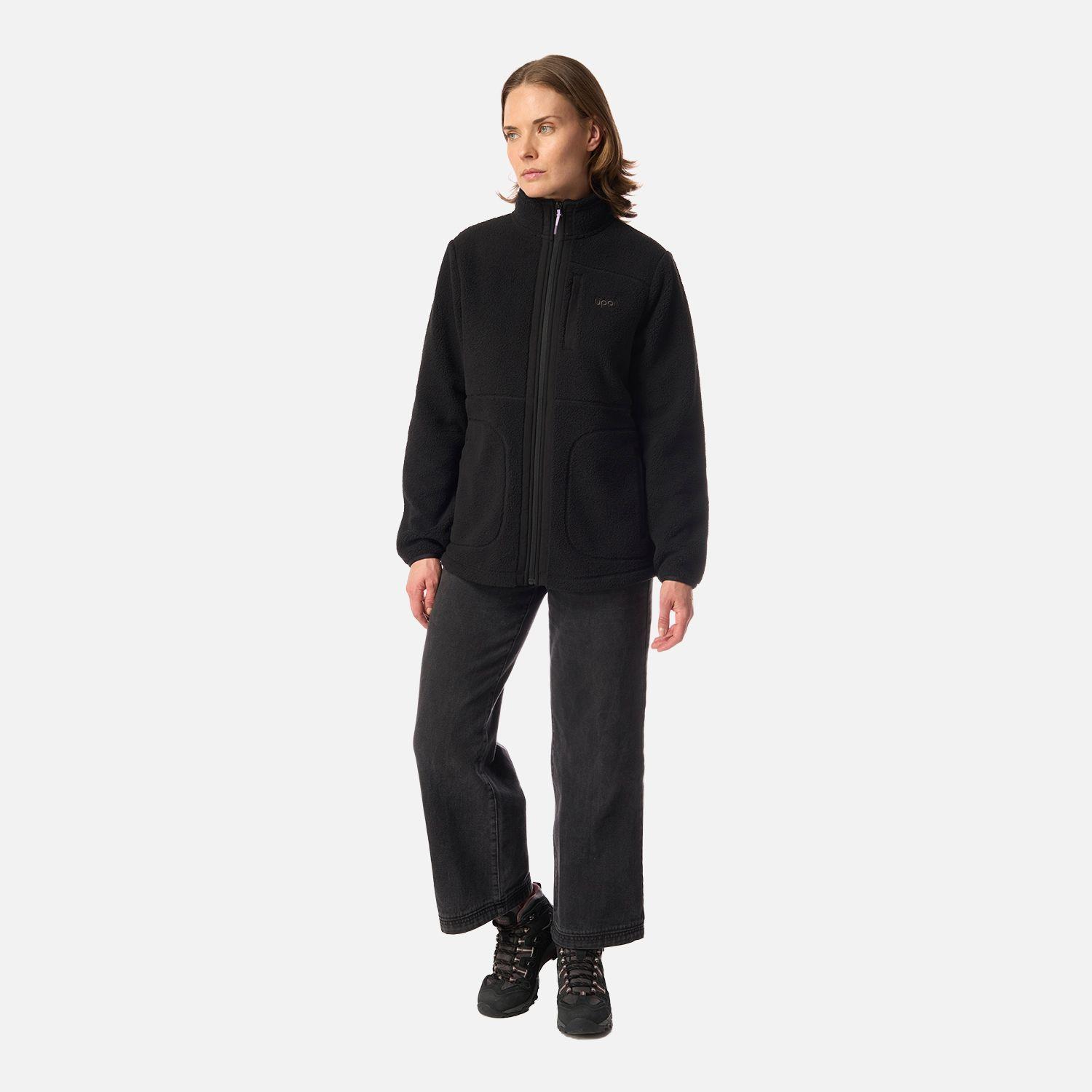 Polar Mujer Hug-like Shaggy-Pro Jacket Negro Lippi I26-5