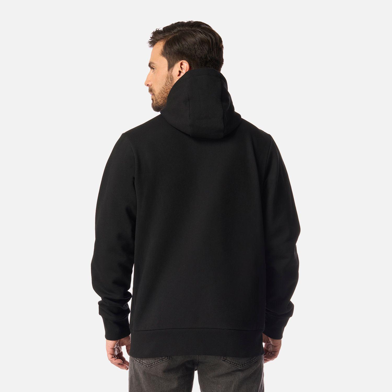 Polerón Hombre Ulmo Full Zip Hoody Sweatshirt Negro Lippi I26-2