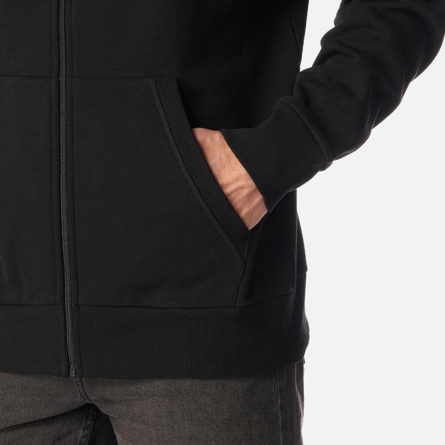 Polerón Hombre Ulmo Full Zip Hoody Sweatshirt Negro Lippi I26-4