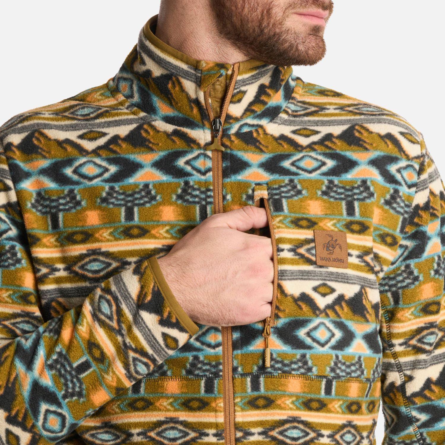Polerón Hombre Tokerau Pro Print Crema Haka Honu-3