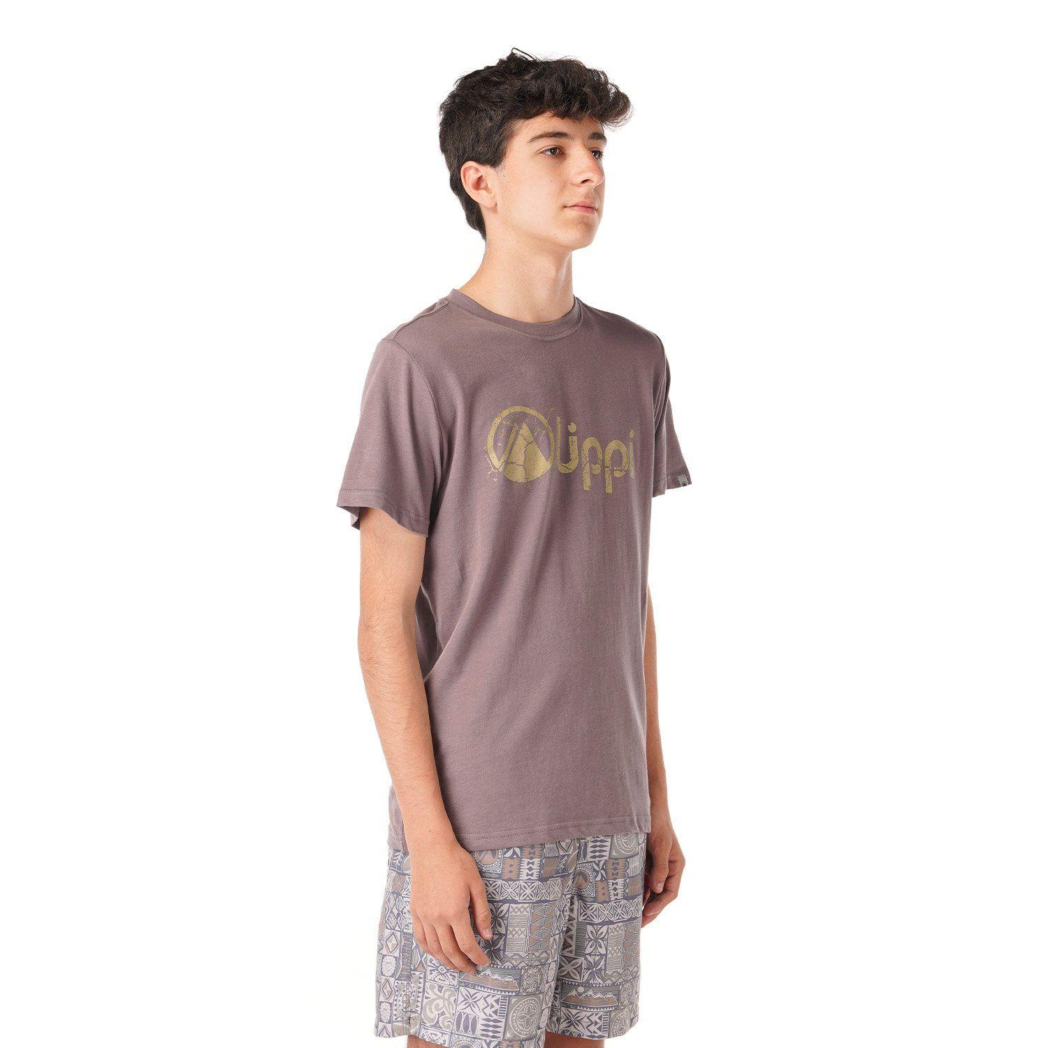 Polera Teen Boy Logo Lippi UV-Stop T-Shirt Malva Lippi V22-2