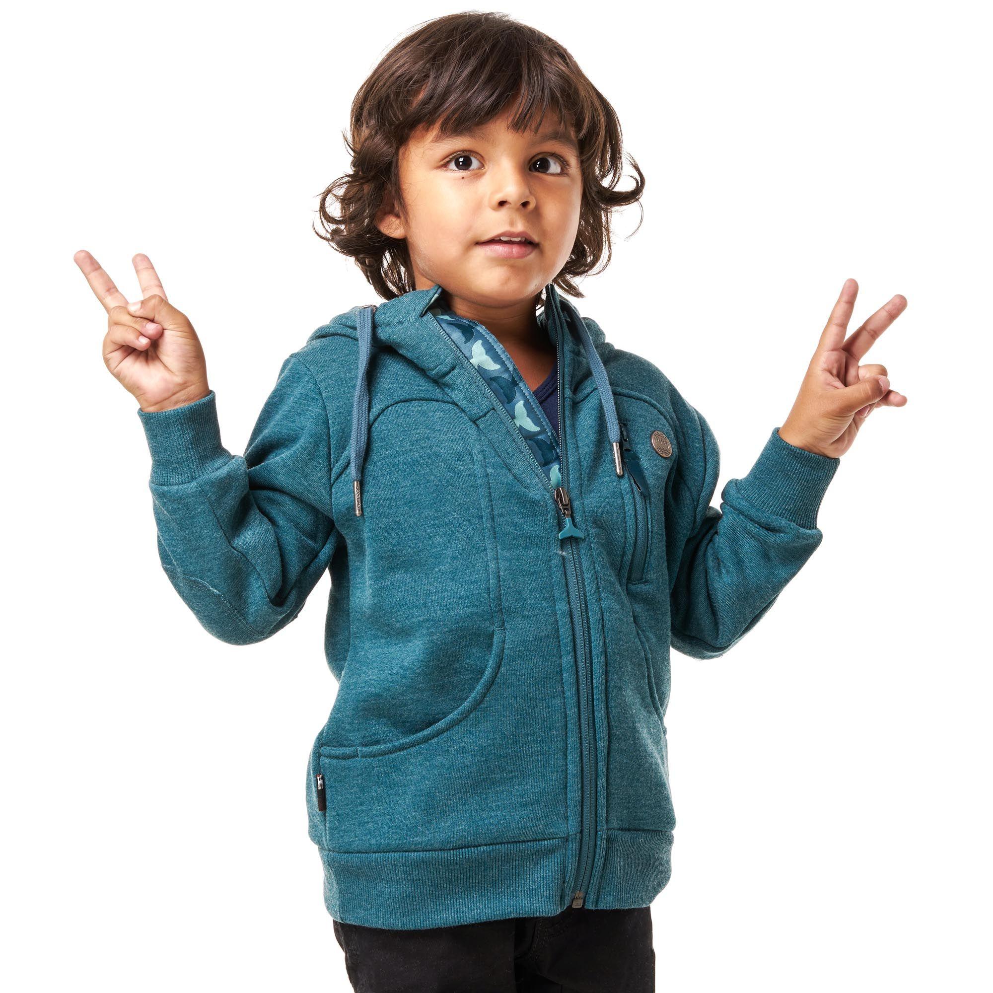Poleron Unisex Ninjita Petroleo Haka Honu-2