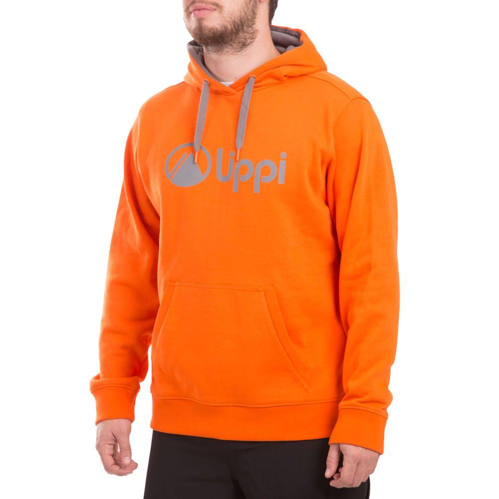 Poleron Hombre Fissure Pullover Hoodie Negro / Petroleo Lippi-1