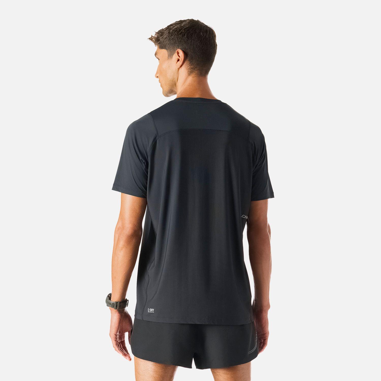 Polera manga corta running hombre Built To Move-3