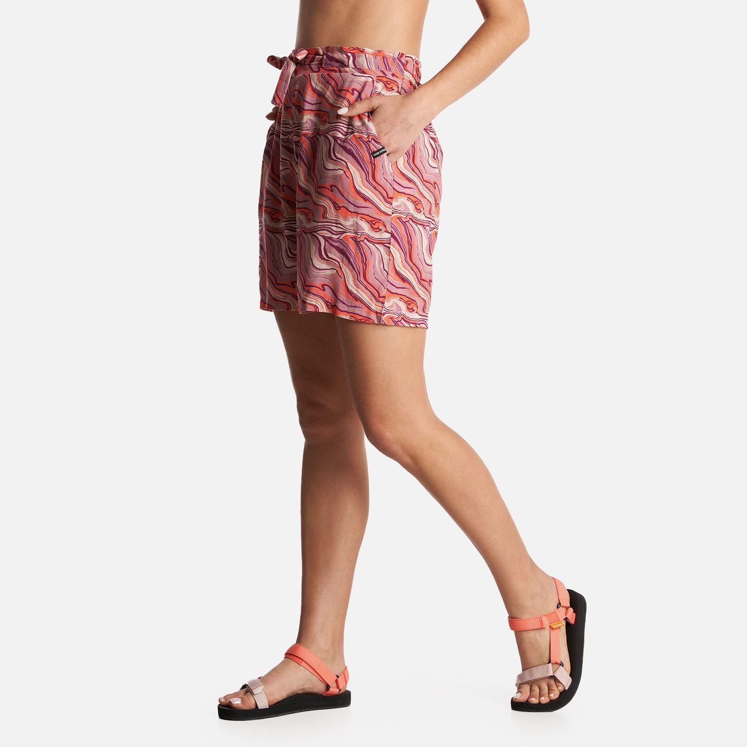 Short Mujer Jipoff Print Rosa Haka Honu-2