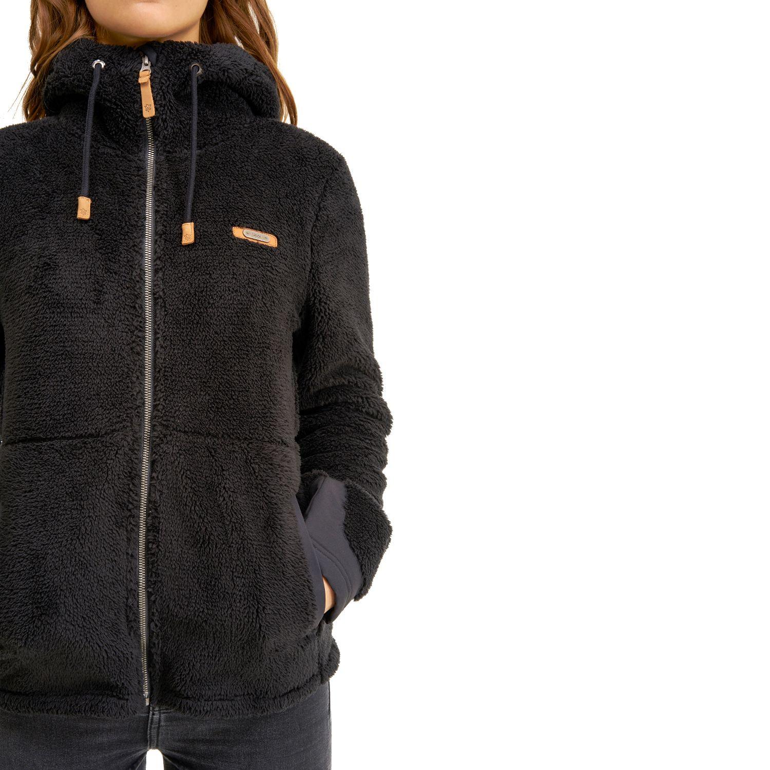 Chaqueta Mujer Bear Shaggy-Pro Hoody Jacket Negro Lippi I20-4
