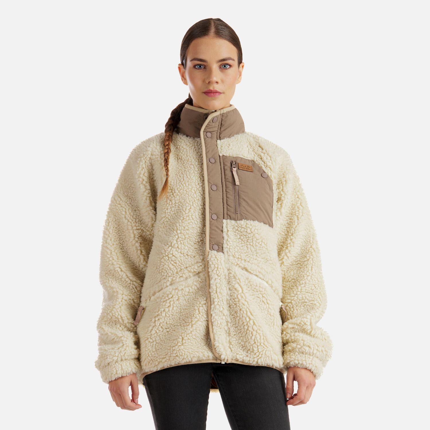 Chaqueta Mujer Zip-porrito Crudo Haka Honu I22-1