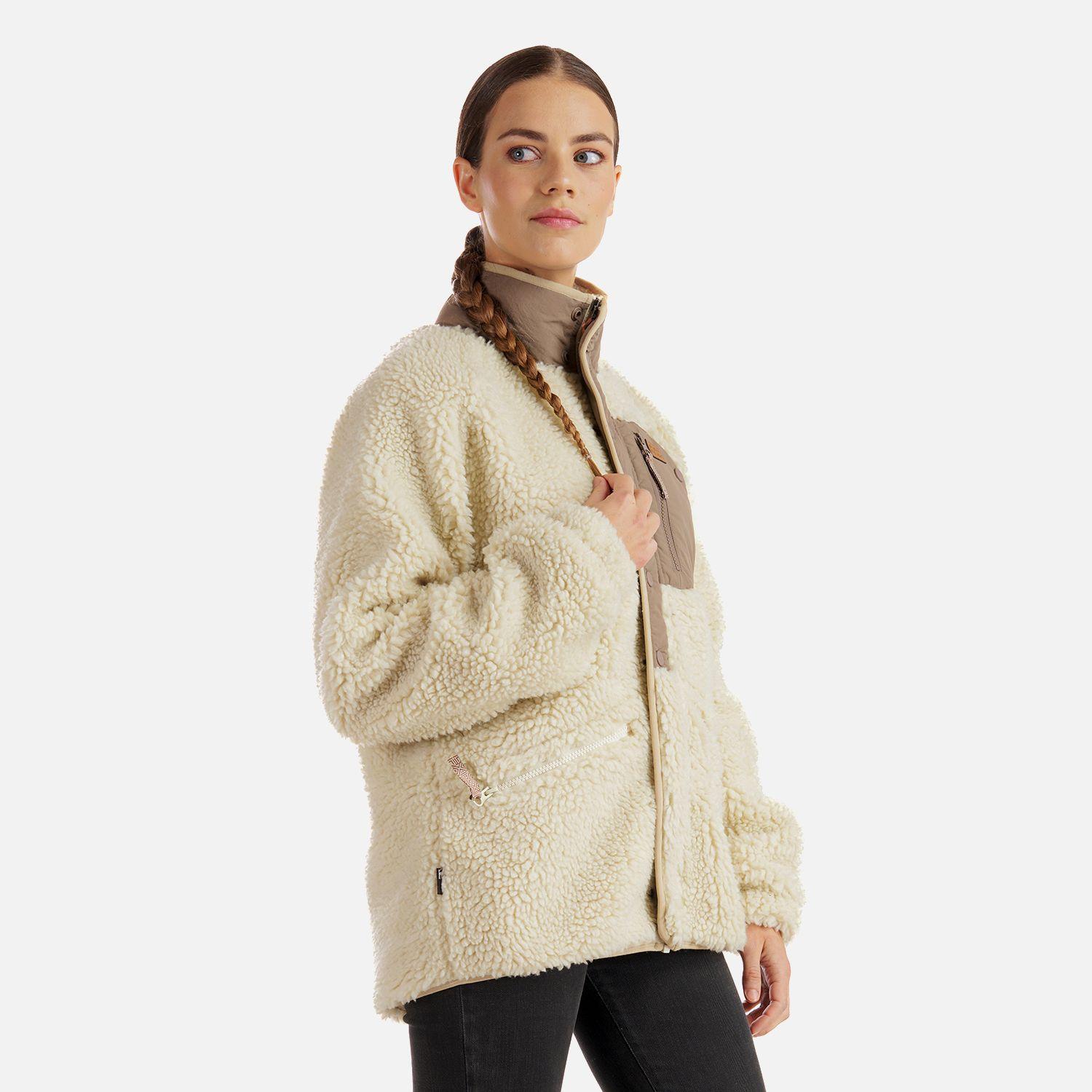 Chaqueta Mujer Zip-porrito Crudo Haka Honu I22-2