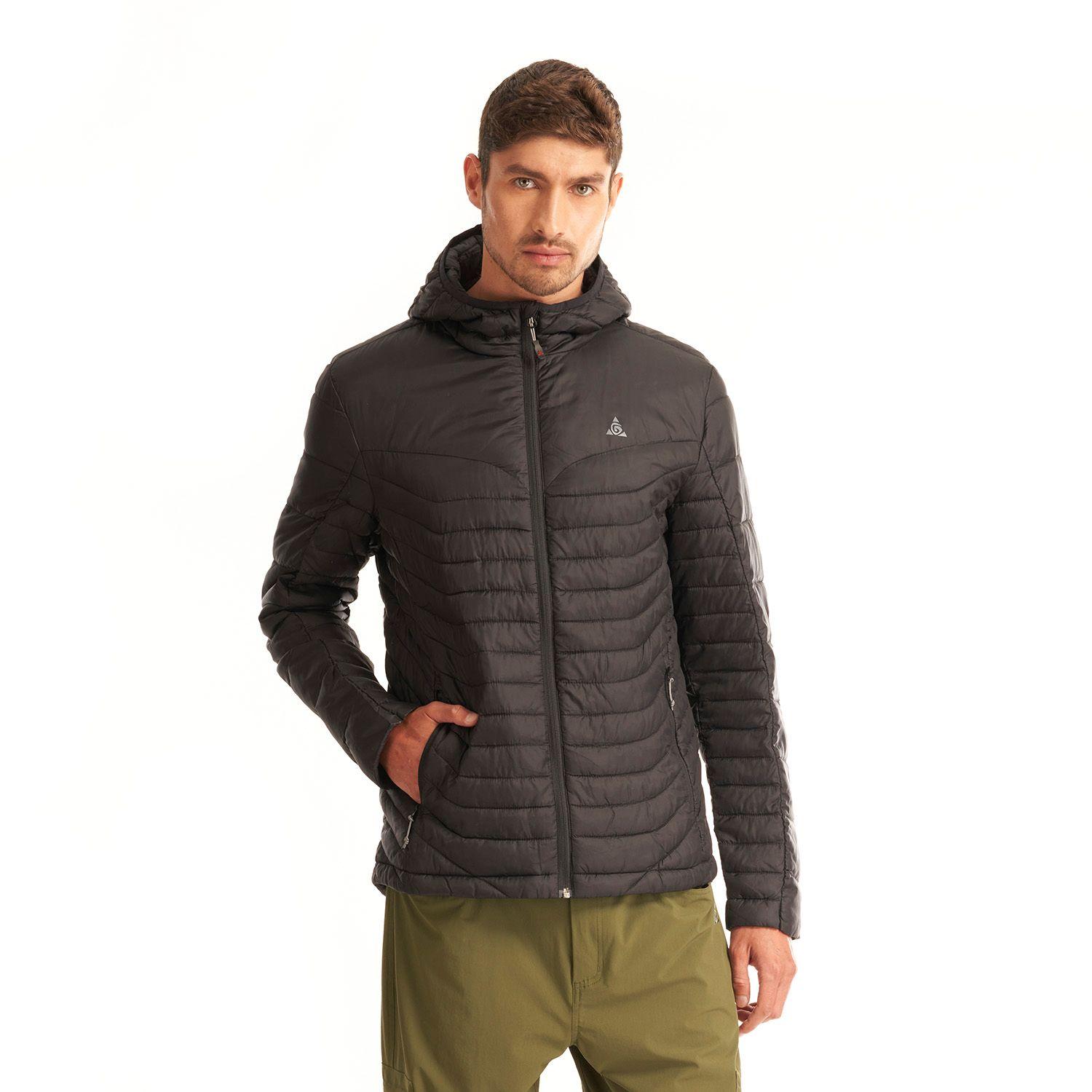 Chaqueta Hombre Monstera Negro Geography-1