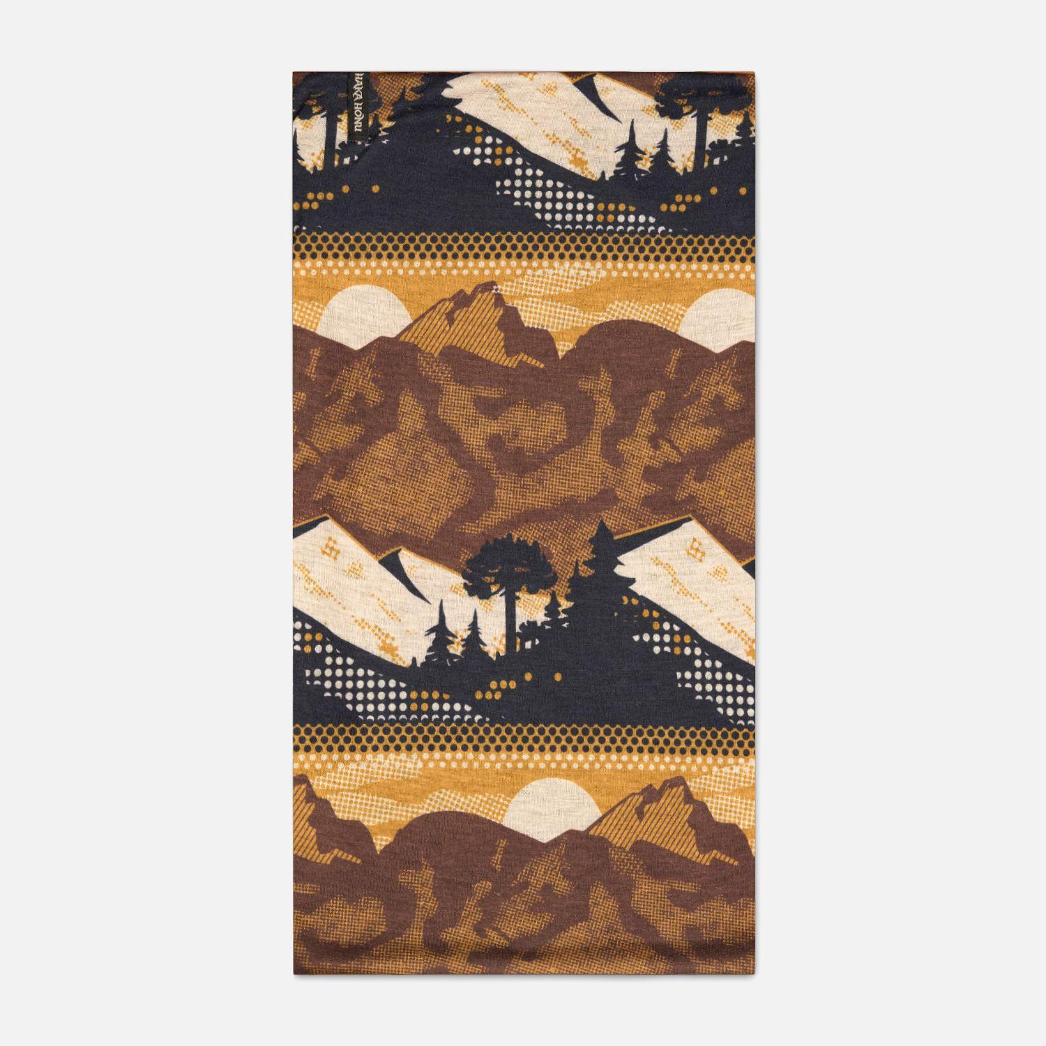 Headex Unisex La Cima Print Mostaza Haka Honu-1
