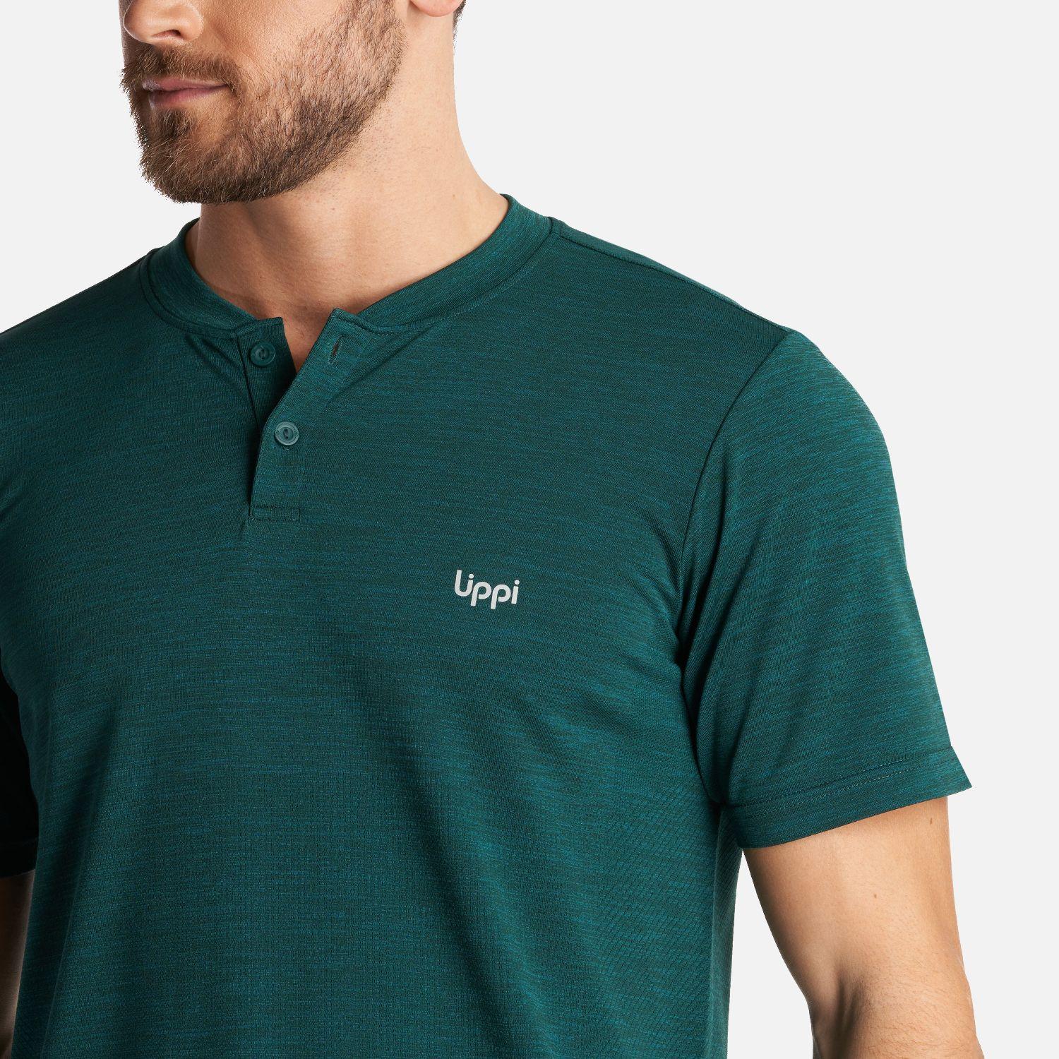 Polera Hombre C-Neck Classic T-Shirt Petroleo Lippi-4