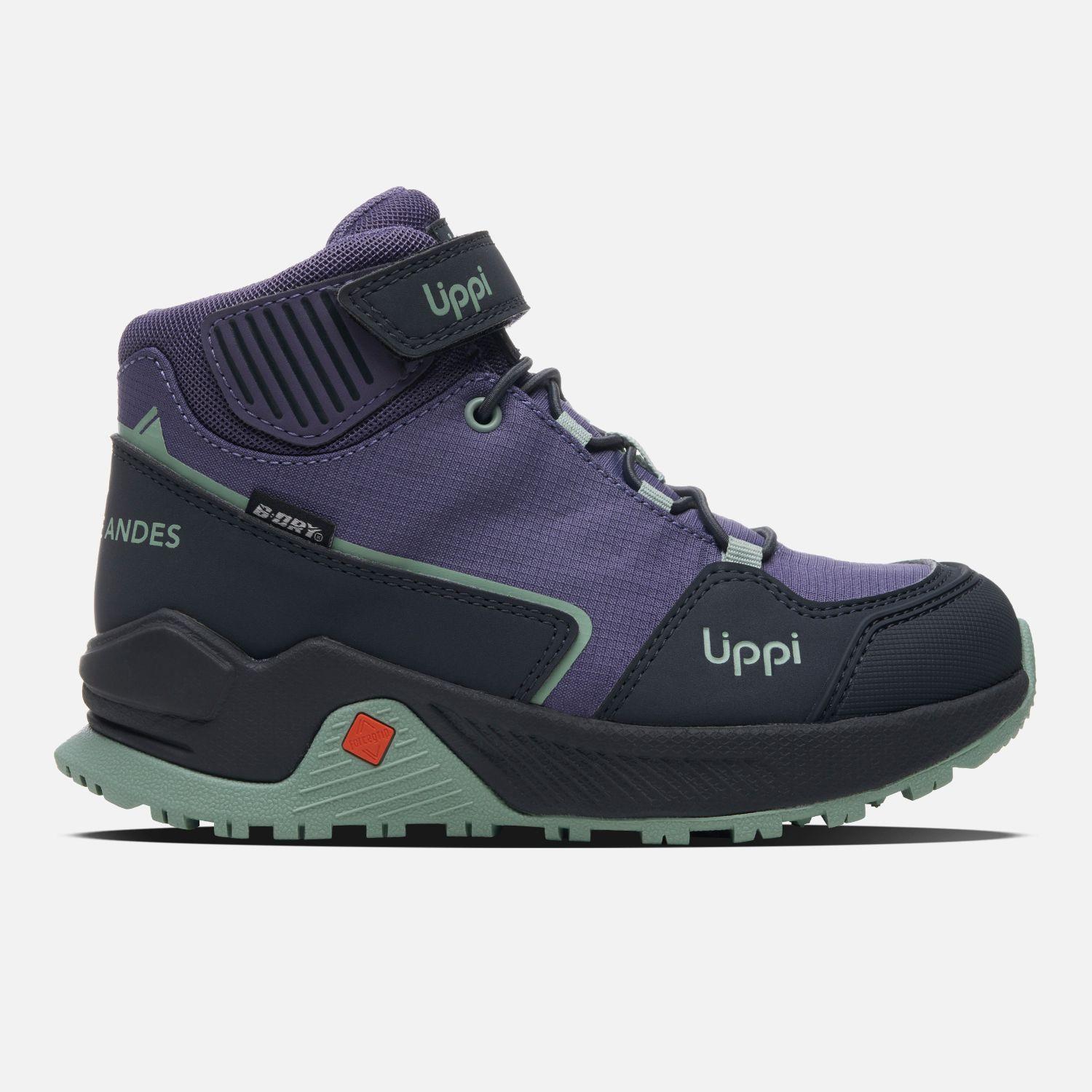 Zapatilla Niña Motion Mid Kids B-dry Violeta Lippi I26-0