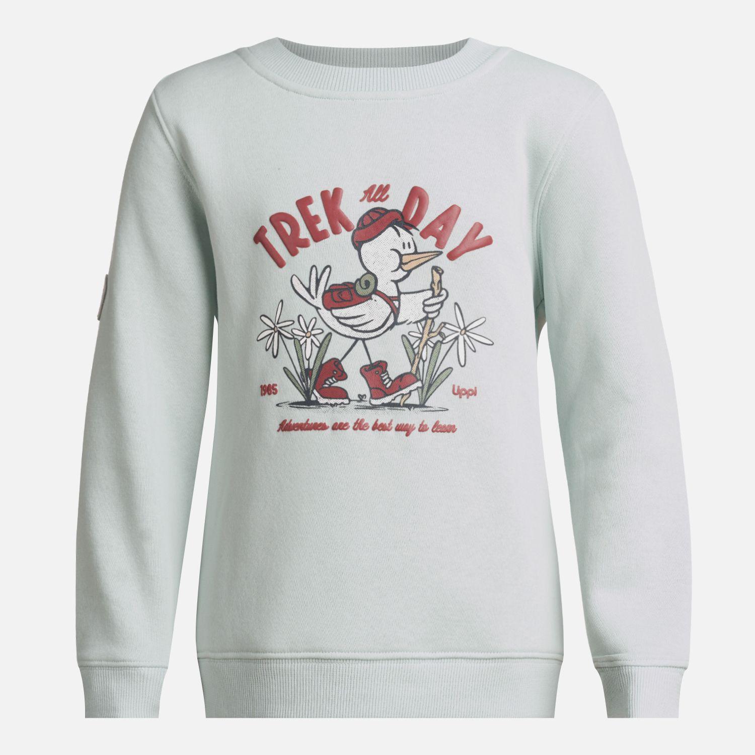 Poleron Niña Insigne Sweatshirt Celeste Lippi-0