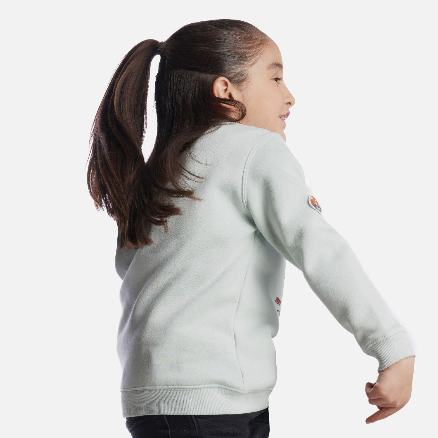 Poleron Niña Insigne Sweatshirt Celeste Lippi-2