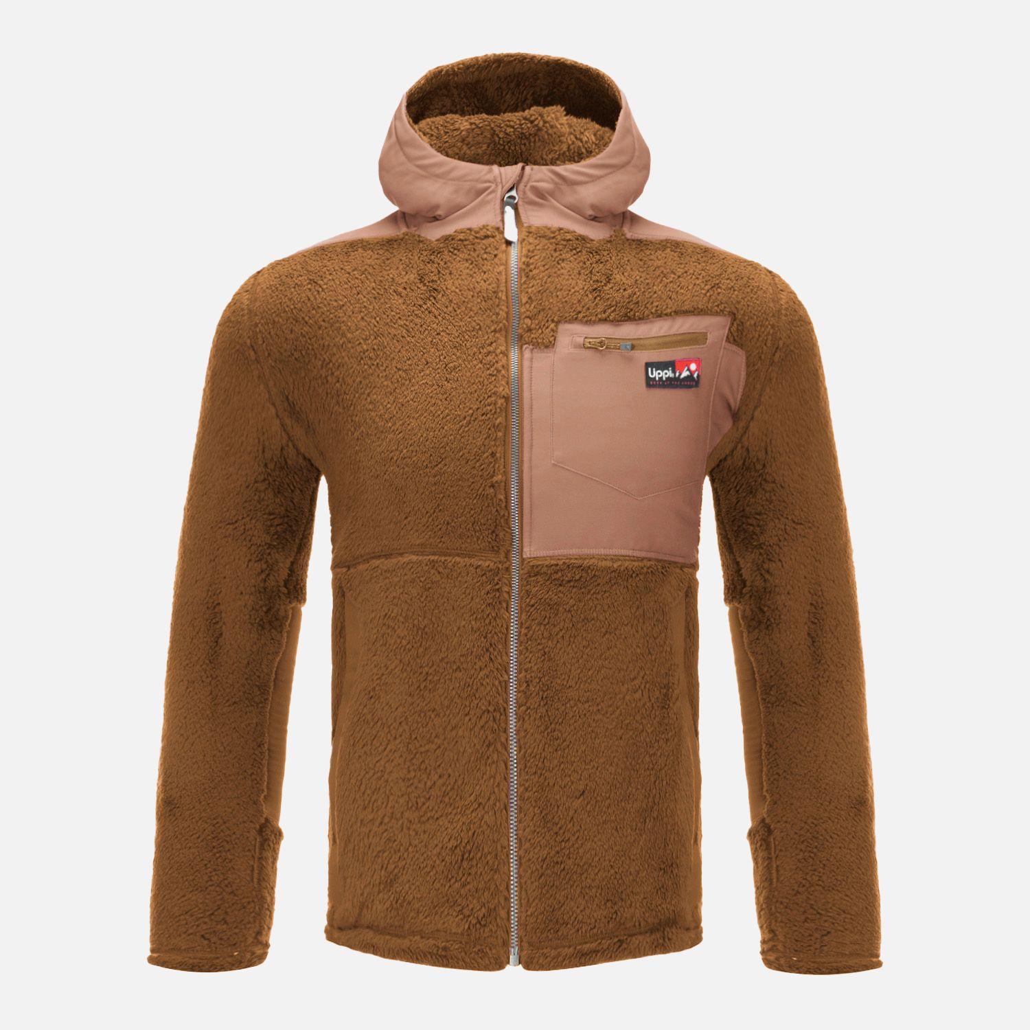 Chaqueta Teen Boy Bear Shaggy-Pro Hoody Jacket Café Pardo Lippi-0