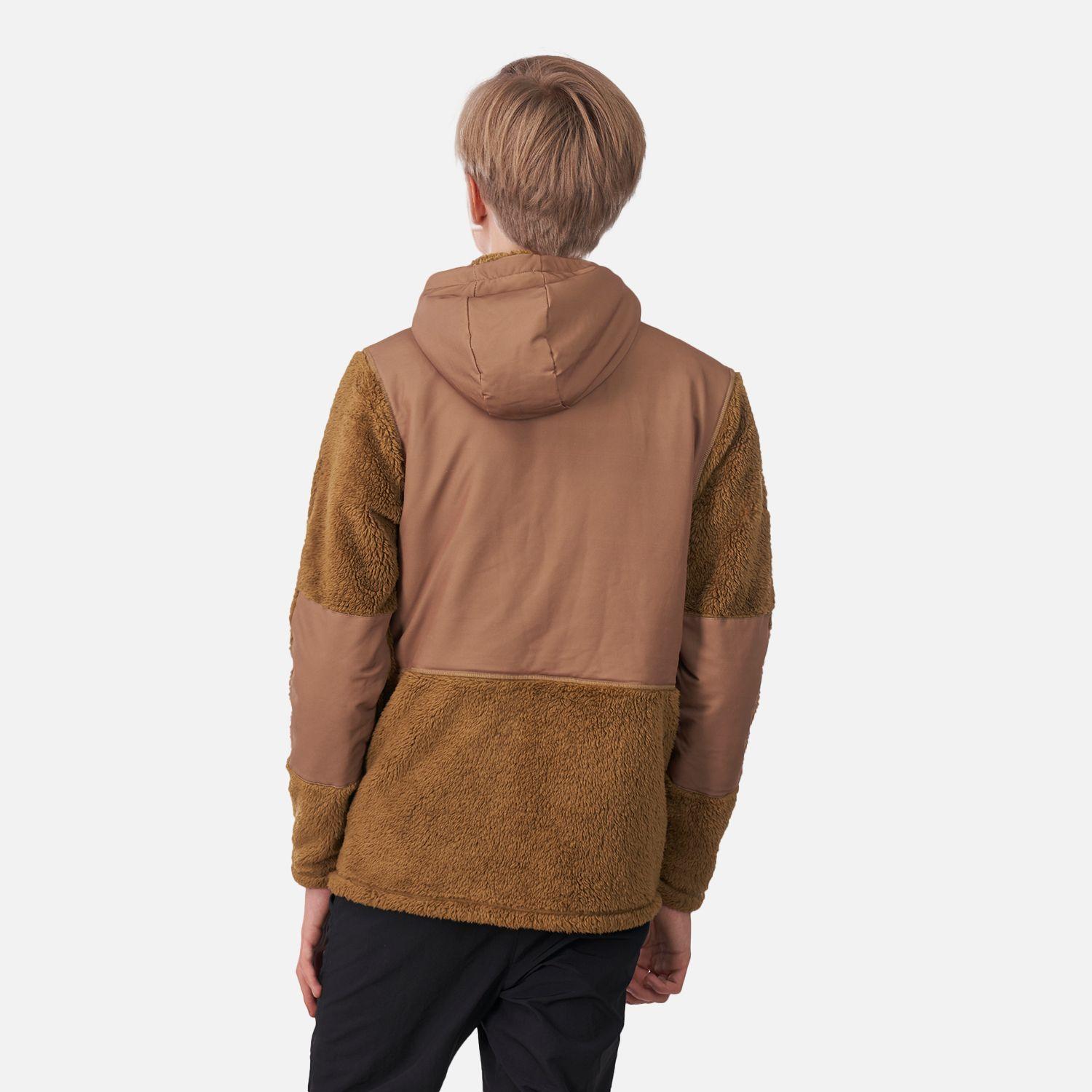 Chaqueta Teen Boy Bear Shaggy-Pro Hoody Jacket Café Pardo Lippi-2