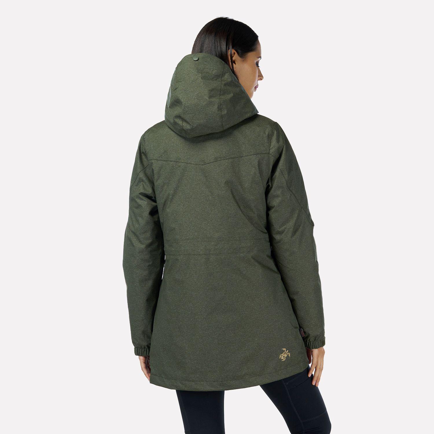 Chaqueta Mujer Perro Guapo Verde Haka Honu-2
