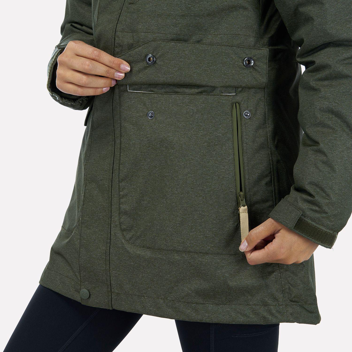 Chaqueta Mujer Perro Guapo Verde Haka Honu-3