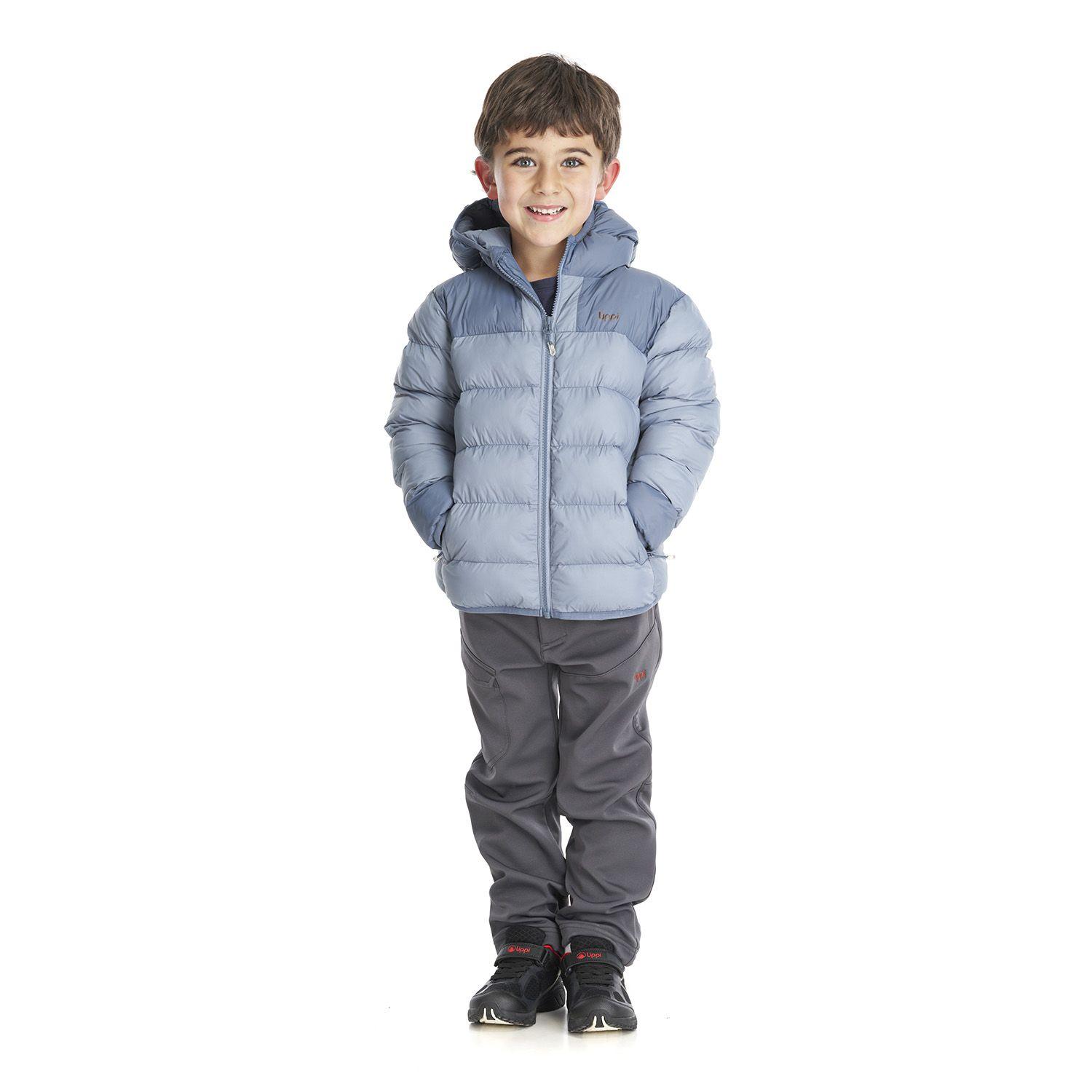 Chaqueta Niño All Winter Steam-Pro Hoody Jacket Celeste Oscuro Lippi-4