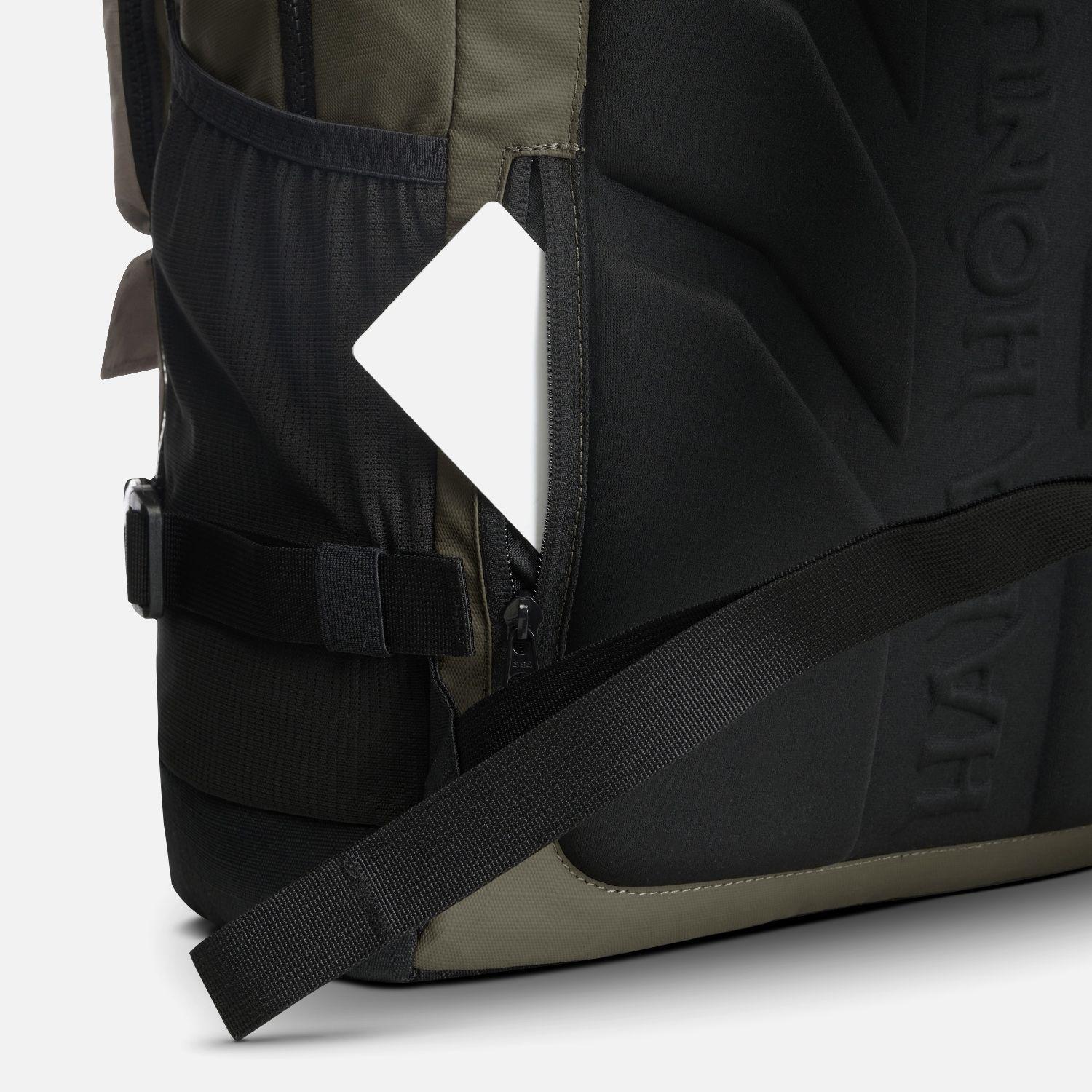 Mochila Unisex Trome 28L Verde Grisaceo Haka-Honu-6