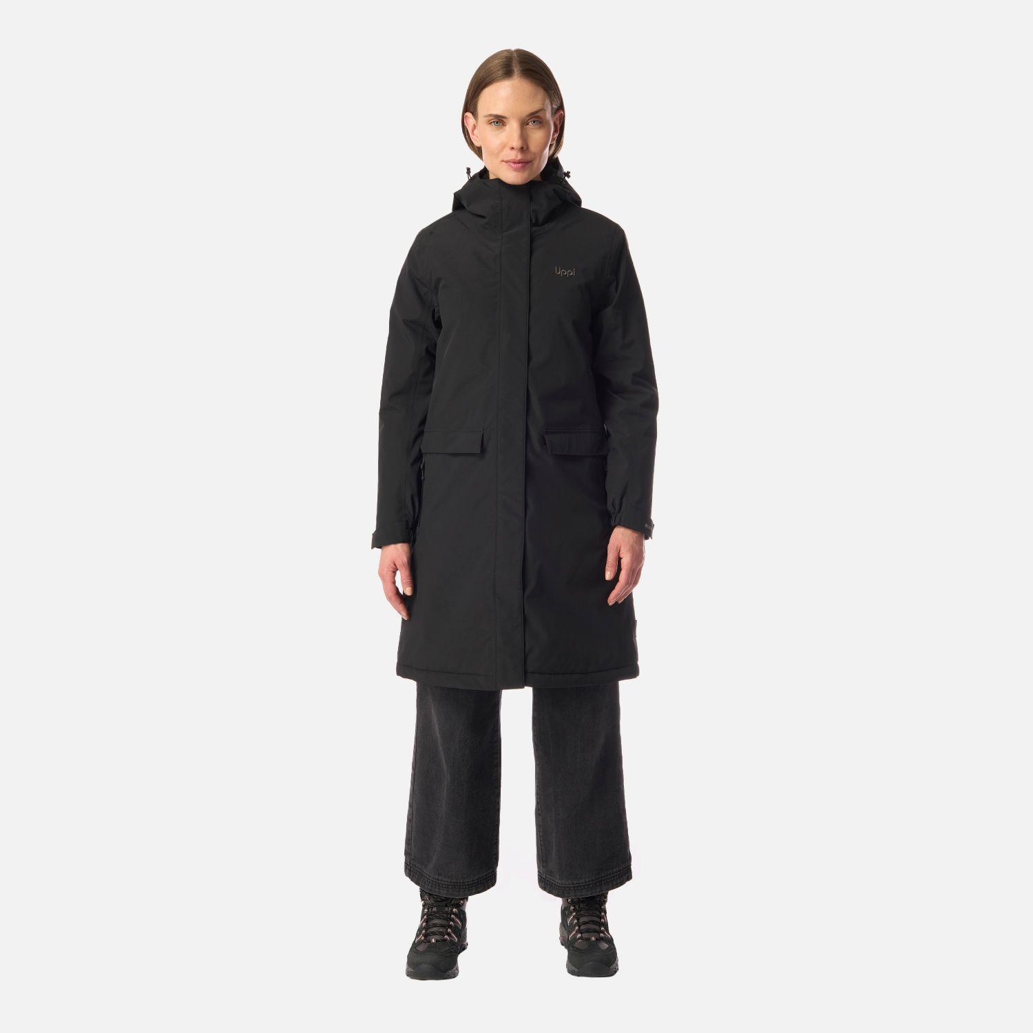 Chaqueta Mujer Mountains Live B-dry Steam-Pro Long Jacket Negro Lippi I26-8