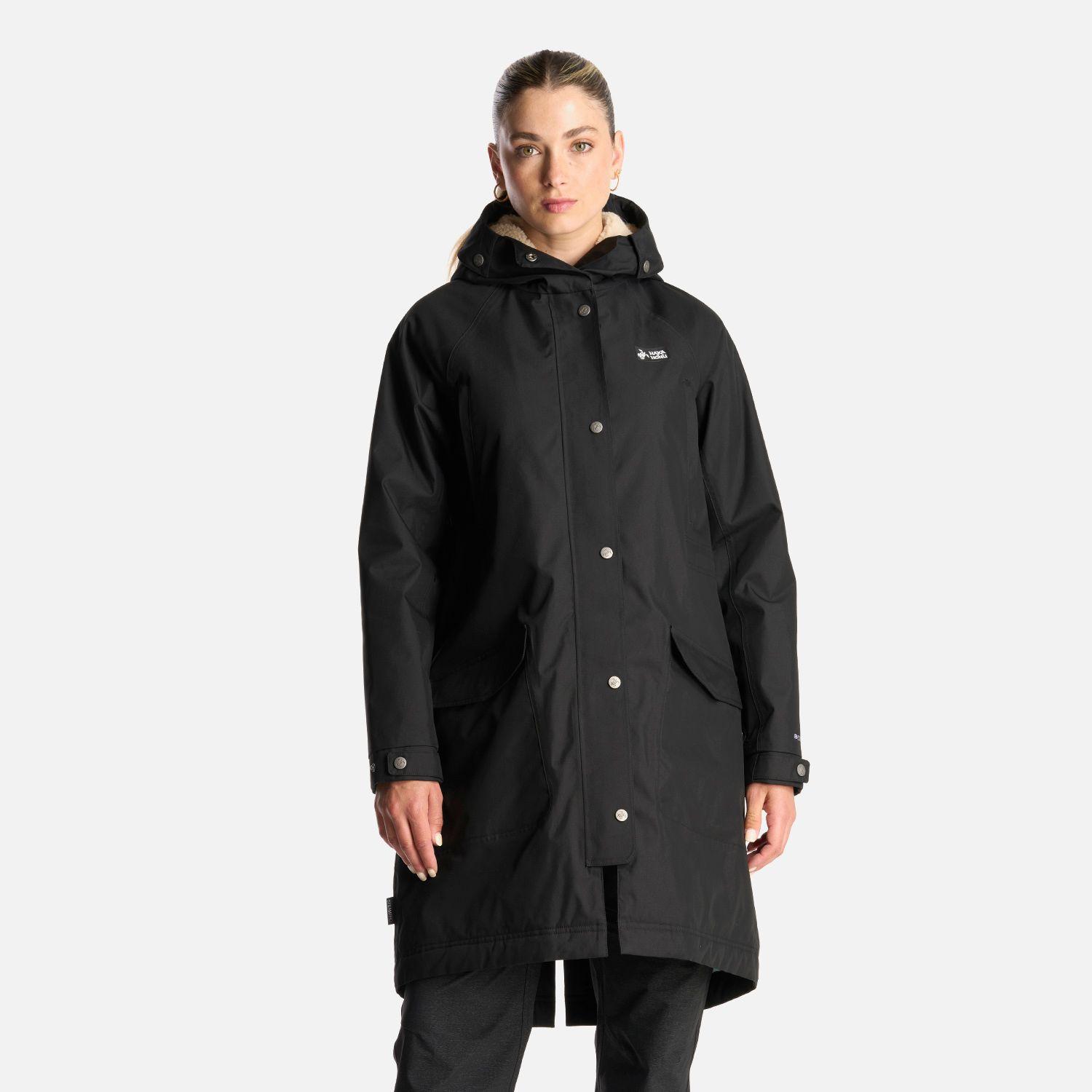 Chaqueta Mujer Yak Negro Haka Honu I24-1