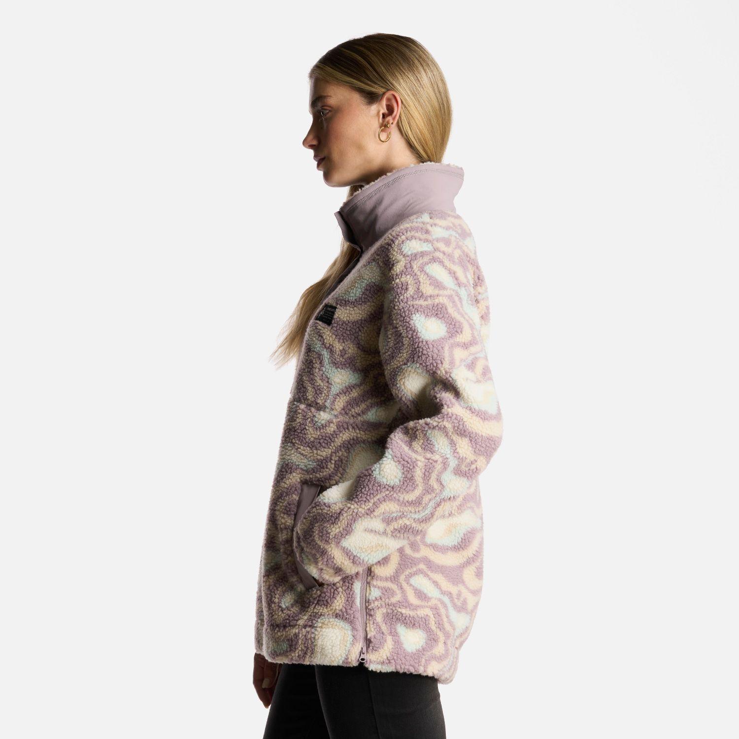 Poleron Mujer Chi-Porrito Print Lila Haka Honu-3