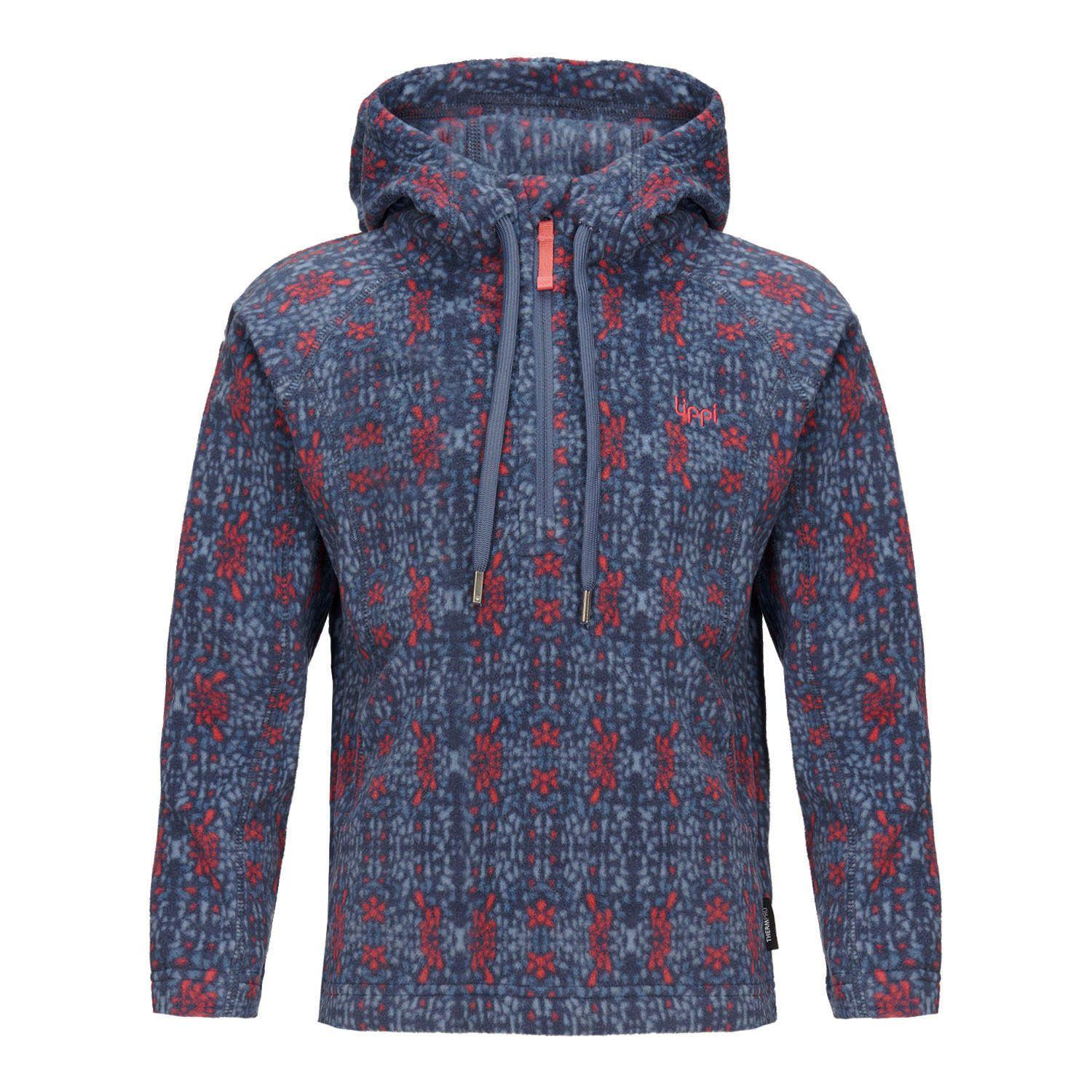 Chaqueta Niña Cold Day Therm-Pro Hoody Jacket Print Indigo Lippi I23-0