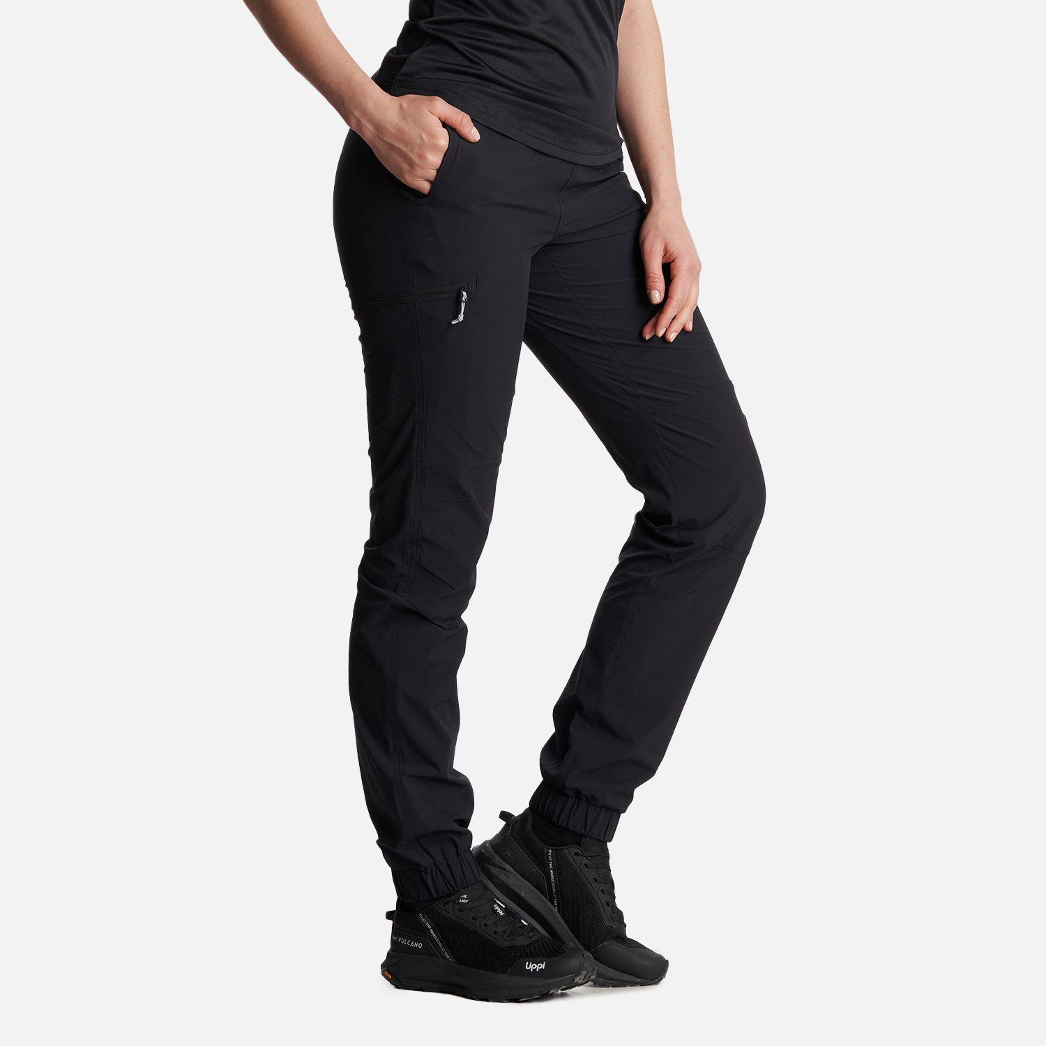 Pantalon Mujer  PureTrek Q-Dry Pants Negro Lippi-2