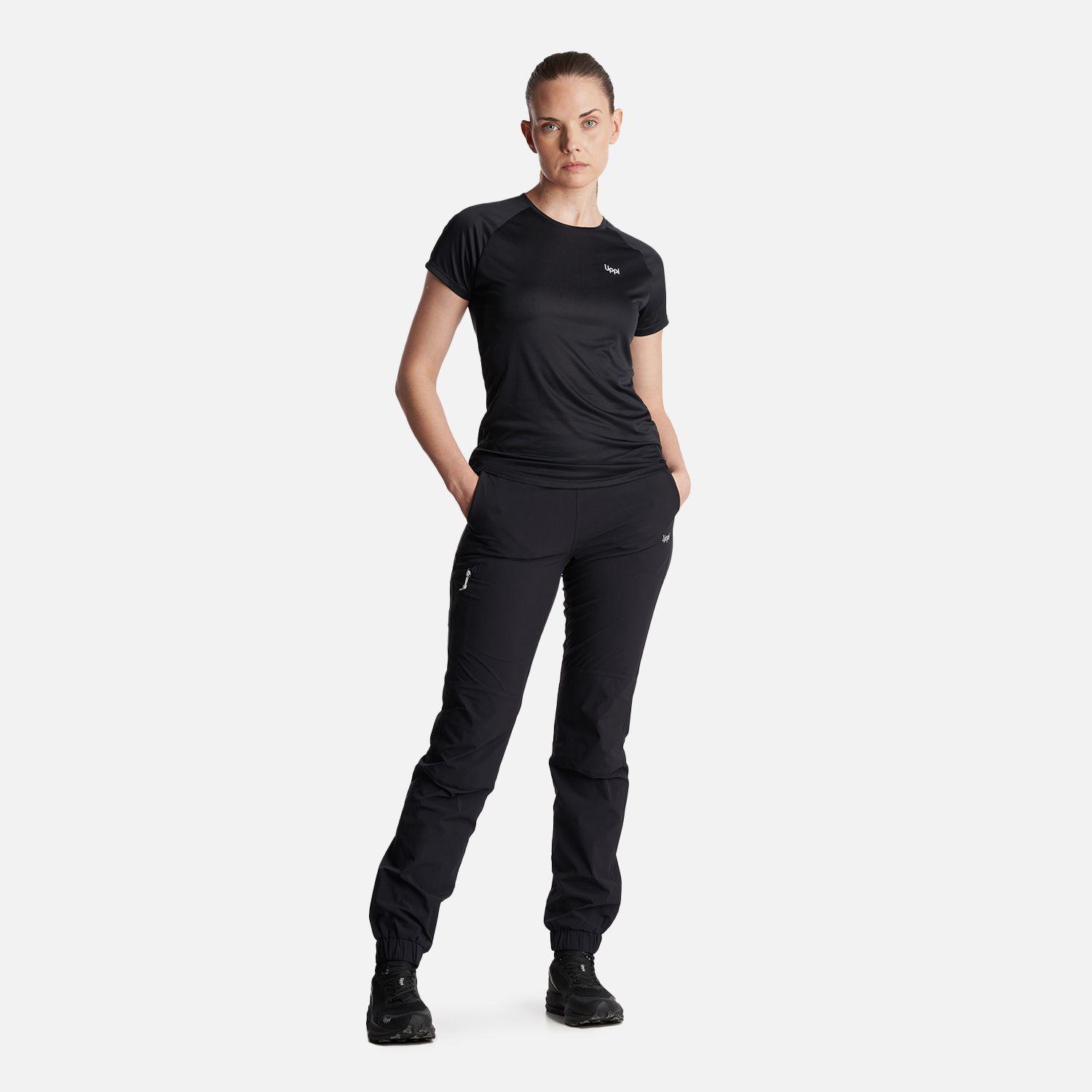 Pantalon Mujer  PureTrek Q-Dry Pants Negro Lippi-9