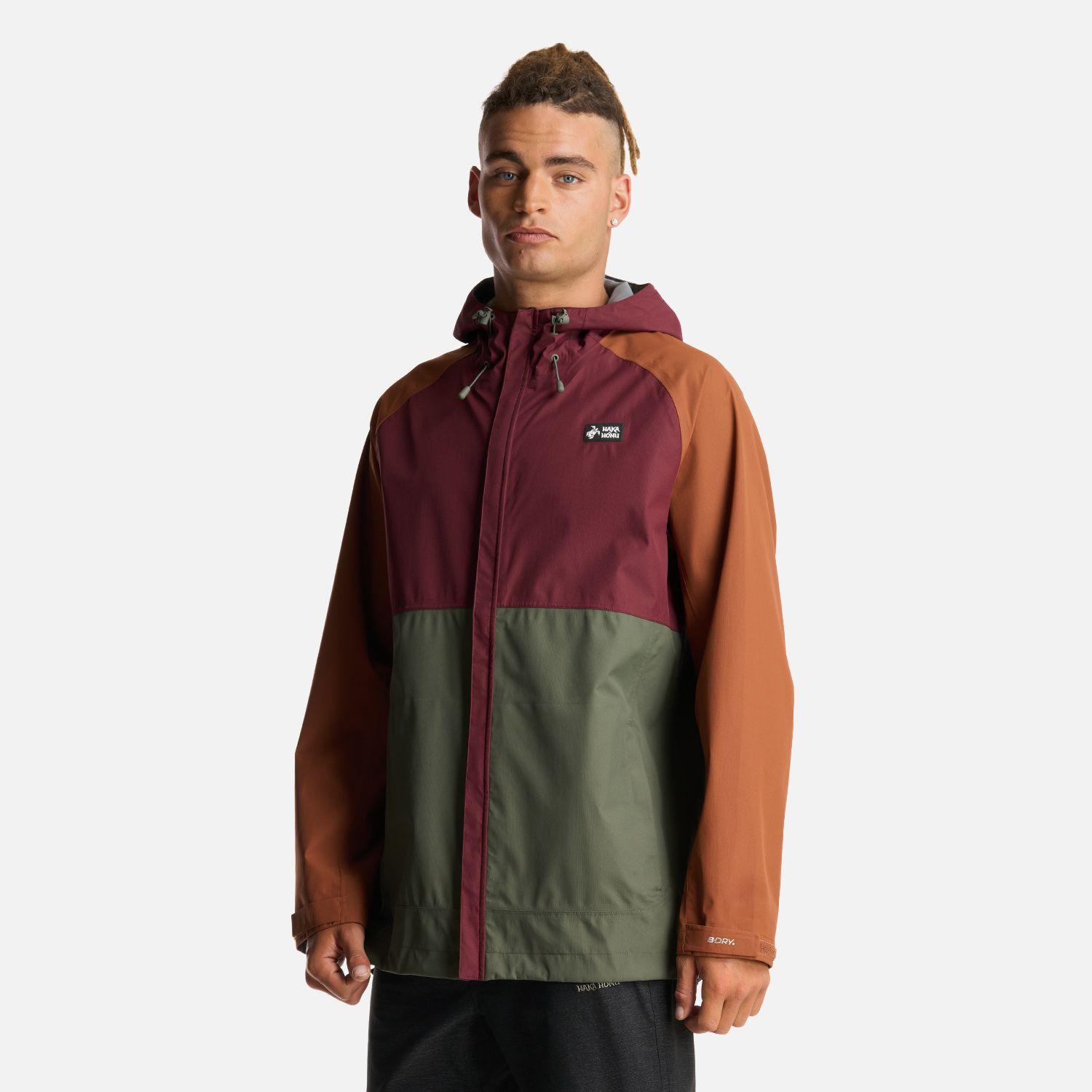 Chaqueta Hombre Viento Norte Burdeo Haka Honu-1