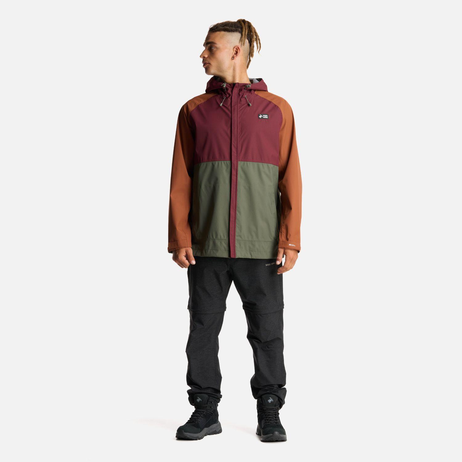 Chaqueta Hombre Viento Norte Burdeo Haka Honu-6