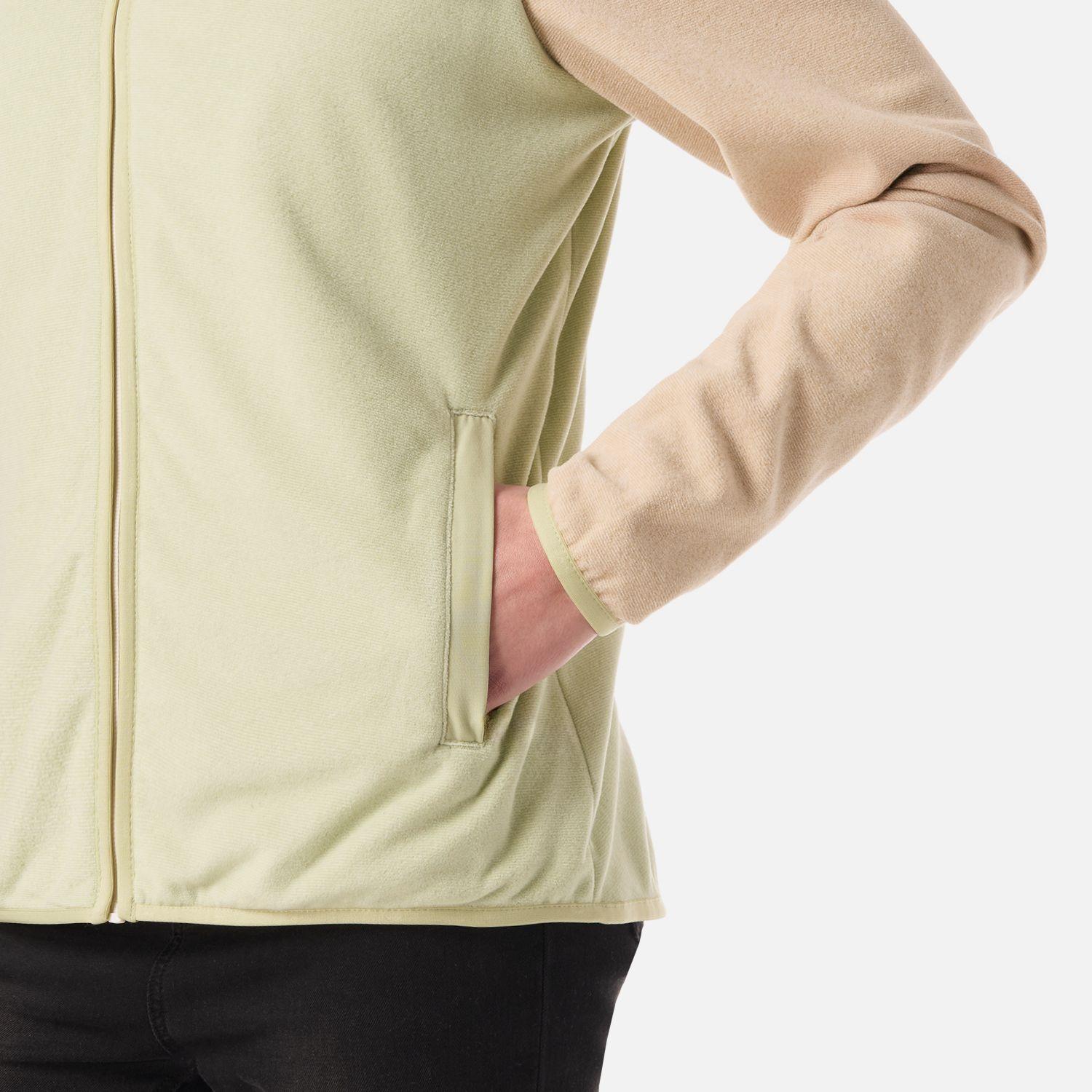 Polar Mujer Fireplace Full Zip Hoody Sweatshirt Crema Lippi V26-5