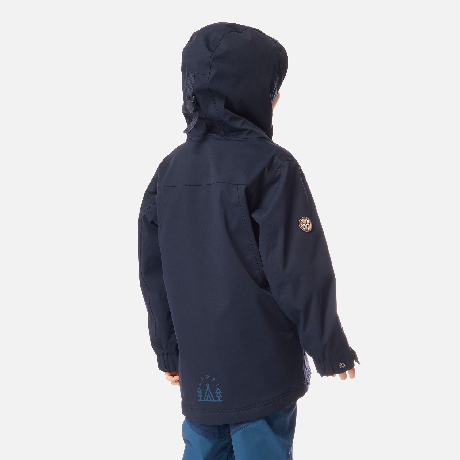 Chaqueta Niño Roble B-Dry Hoody Jacket Azul Marino Lippi I26-2