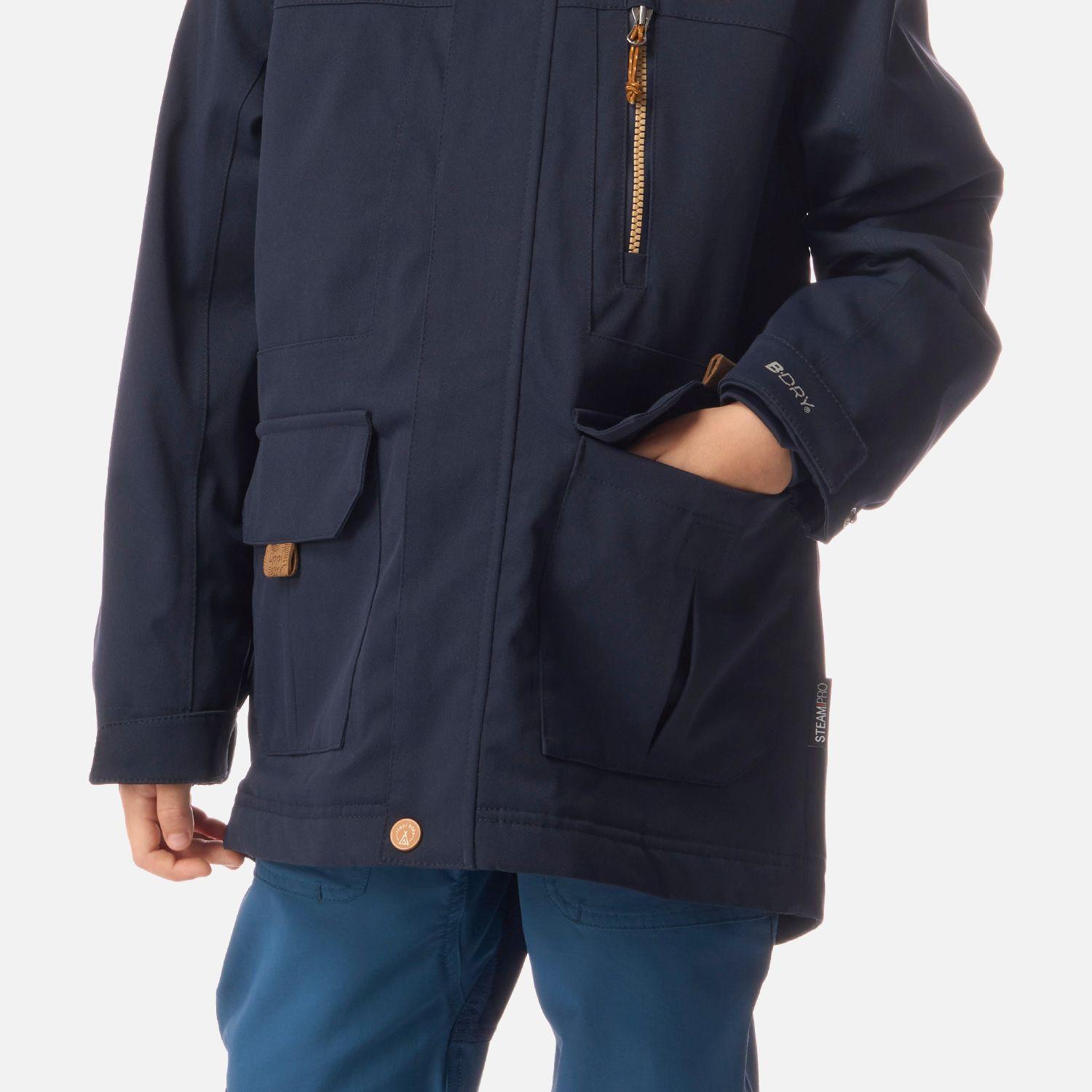 Chaqueta Niño Roble B-Dry Hoody Jacket Azul Marino Lippi I26-3