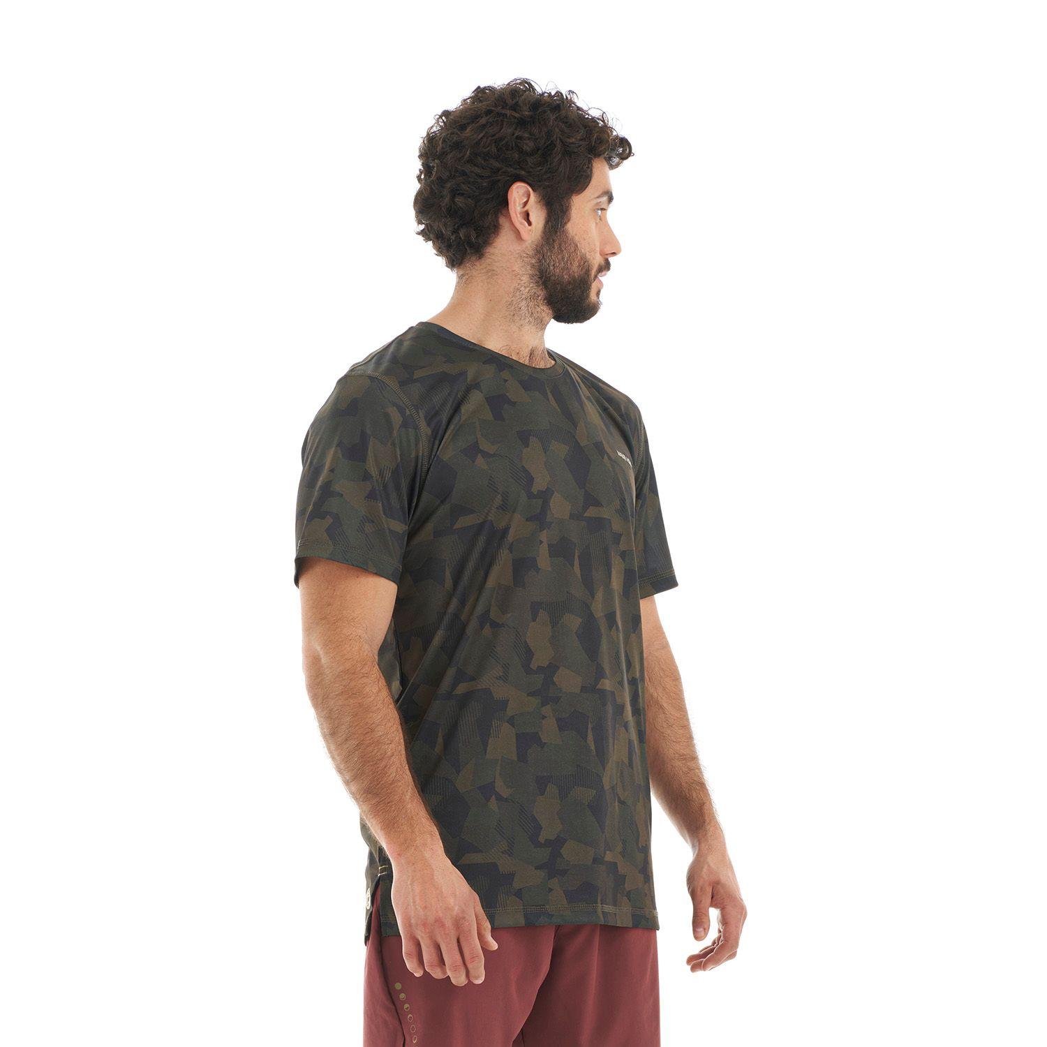 Polera Hombre Sudala Negro Print Haka Honu-2