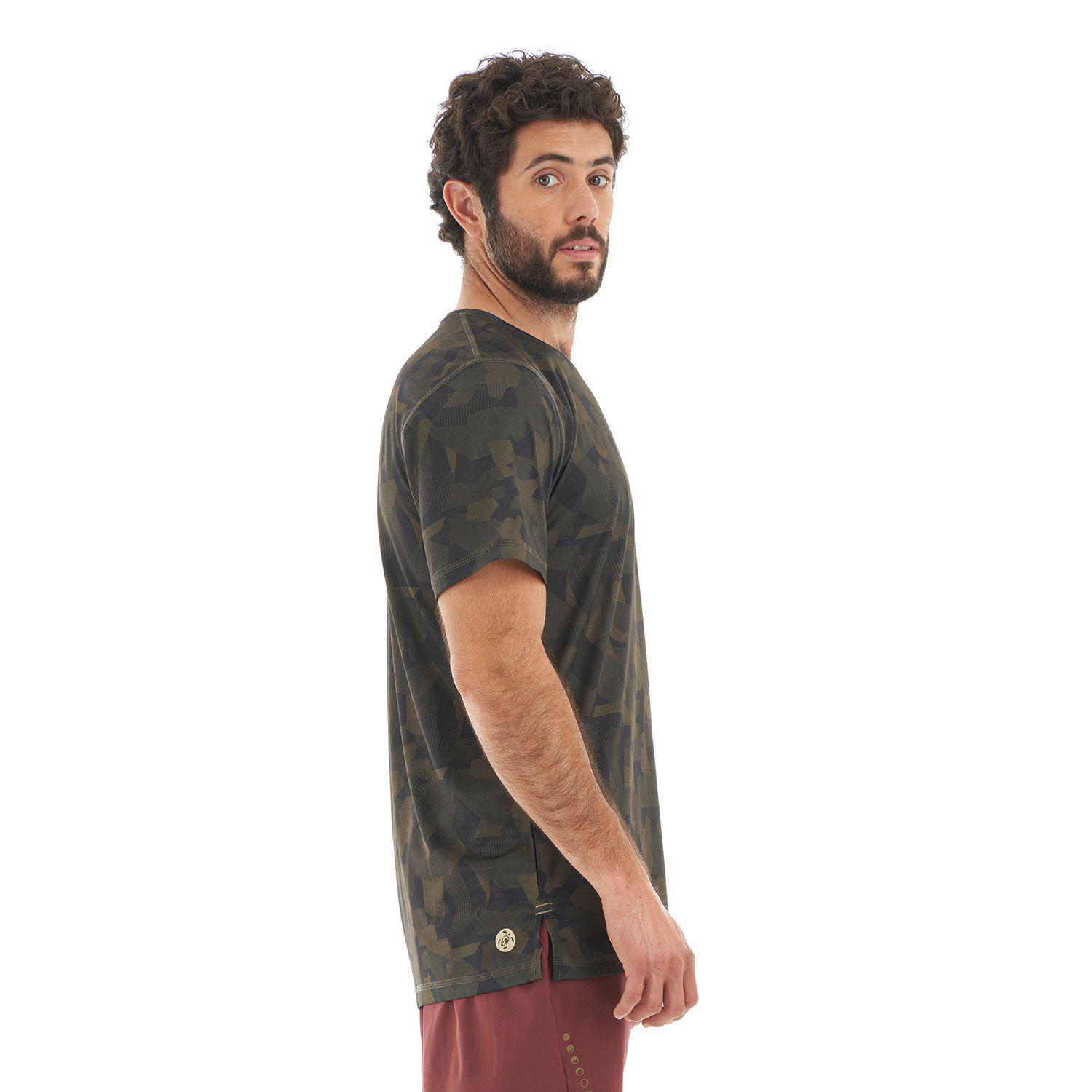 Polera Hombre Sudala Negro Print Haka Honu-3