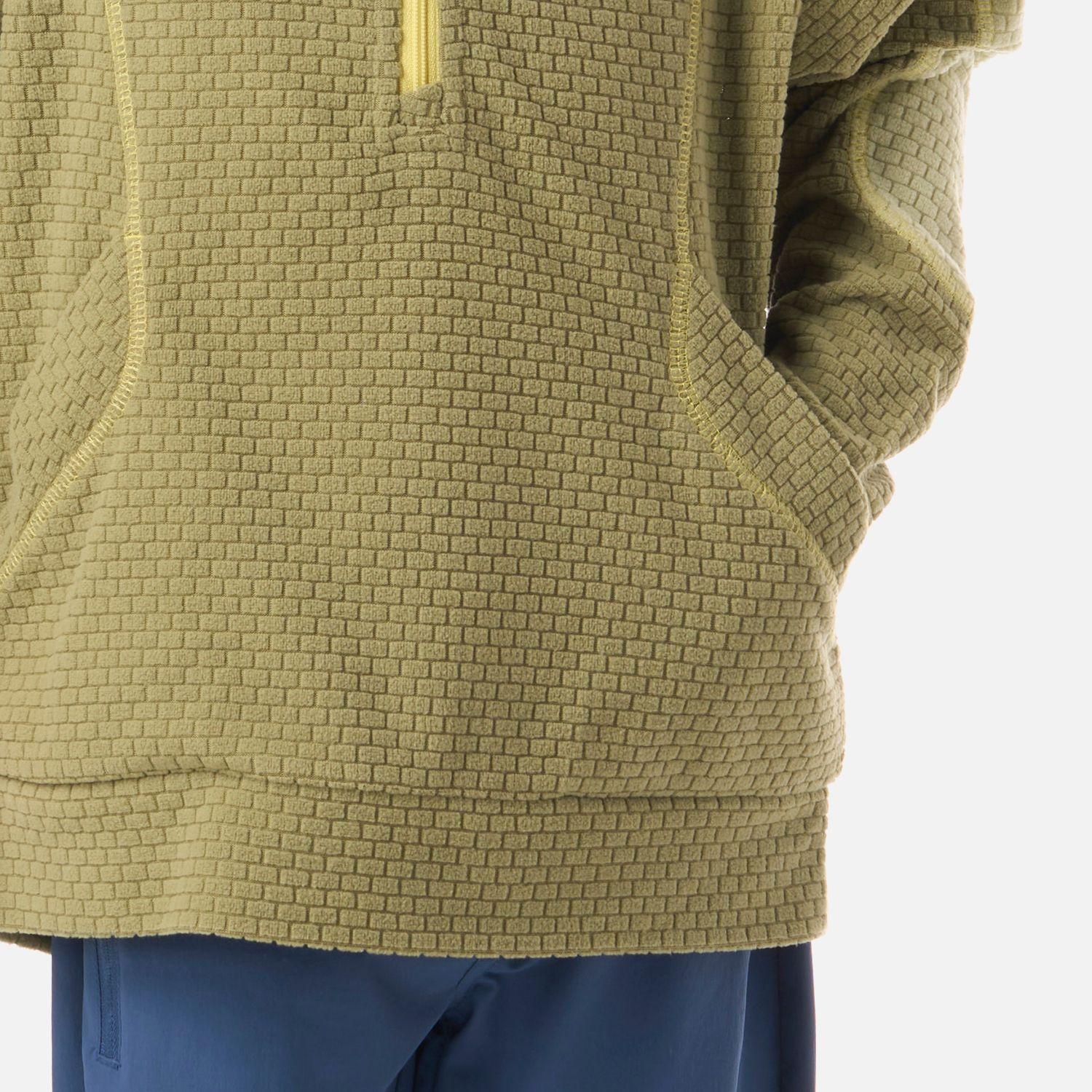 Polerón Niño Saltamontes Nano-F 1/4 Zip Hoody Verde Lippi V26-4