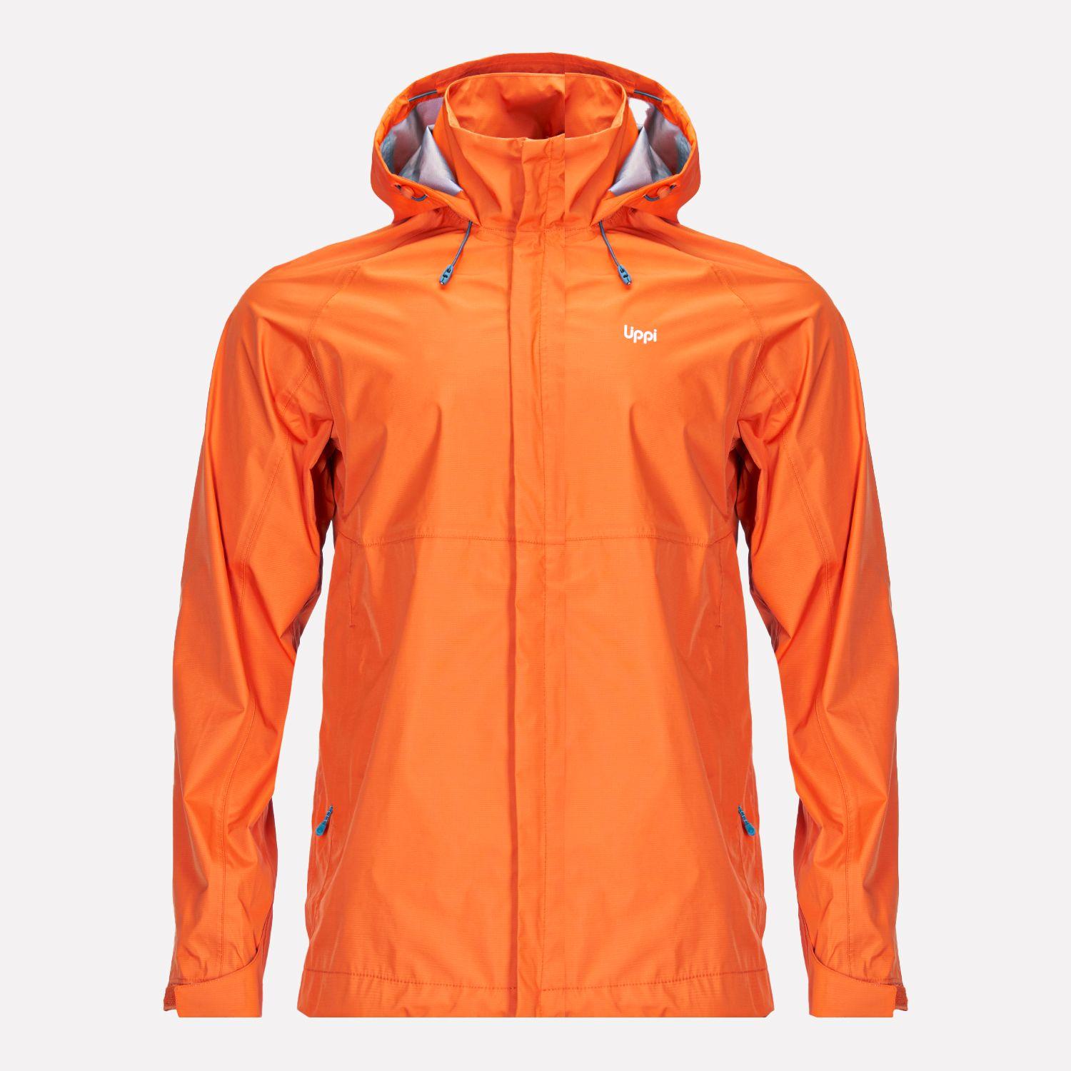Chaqueta Hombre Alpine B-Dry Hoody Jacket Naranjo Lippi-0