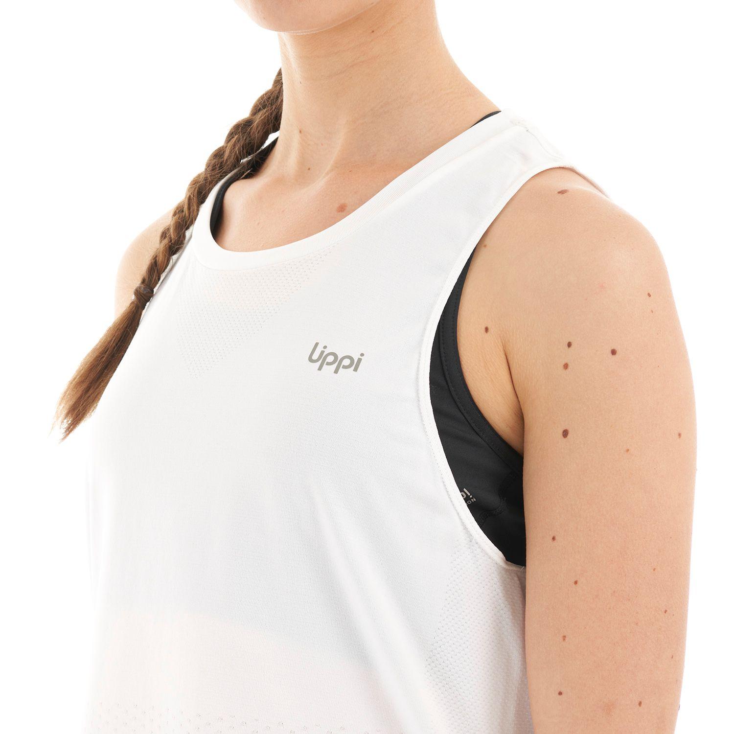 Polera Mujer Breeze Seamless T-Shirt Blanco Lippi-6