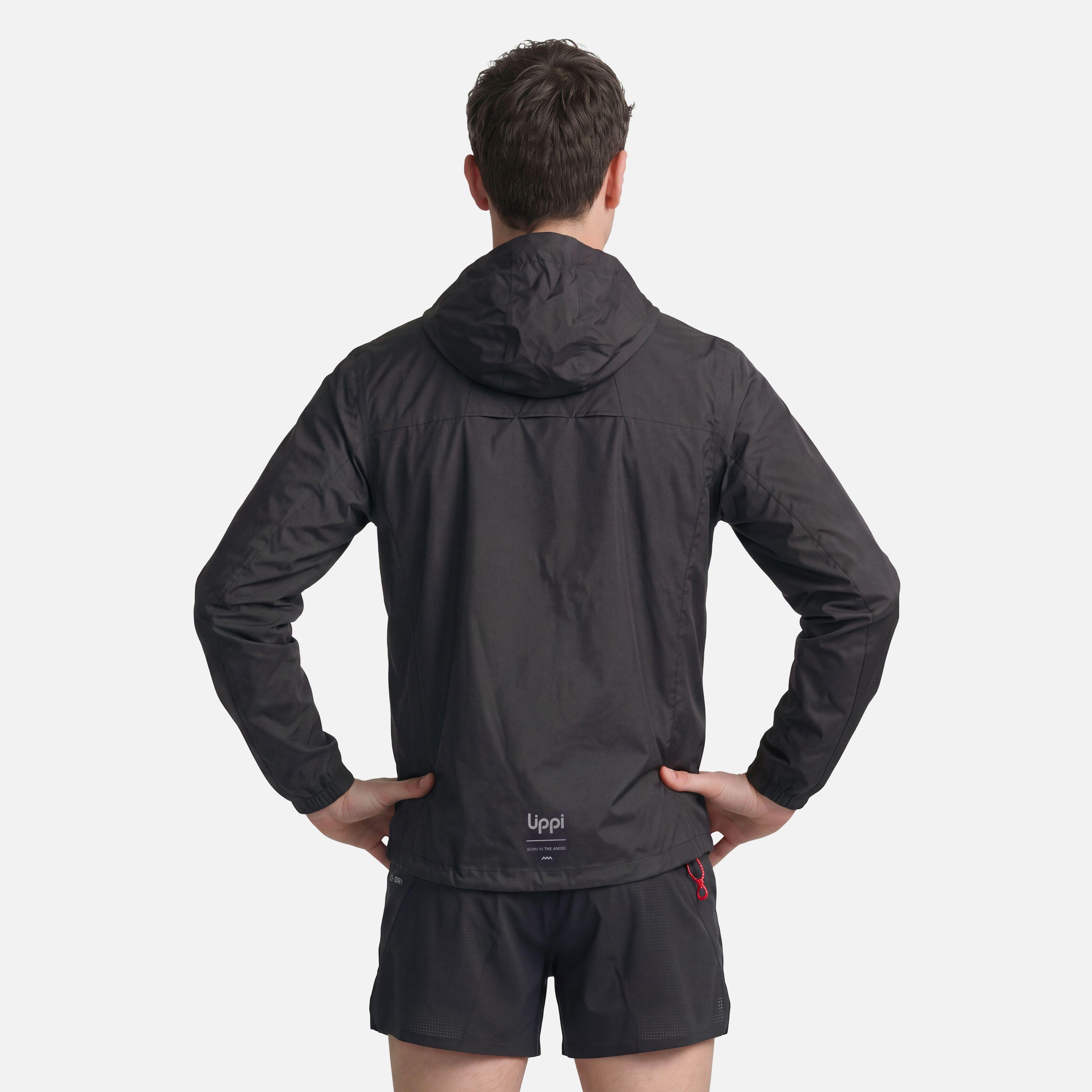 Chaqueta Hombre Nightfall SL Windbreaker Hoody Jacket Negro Lippi V27-1