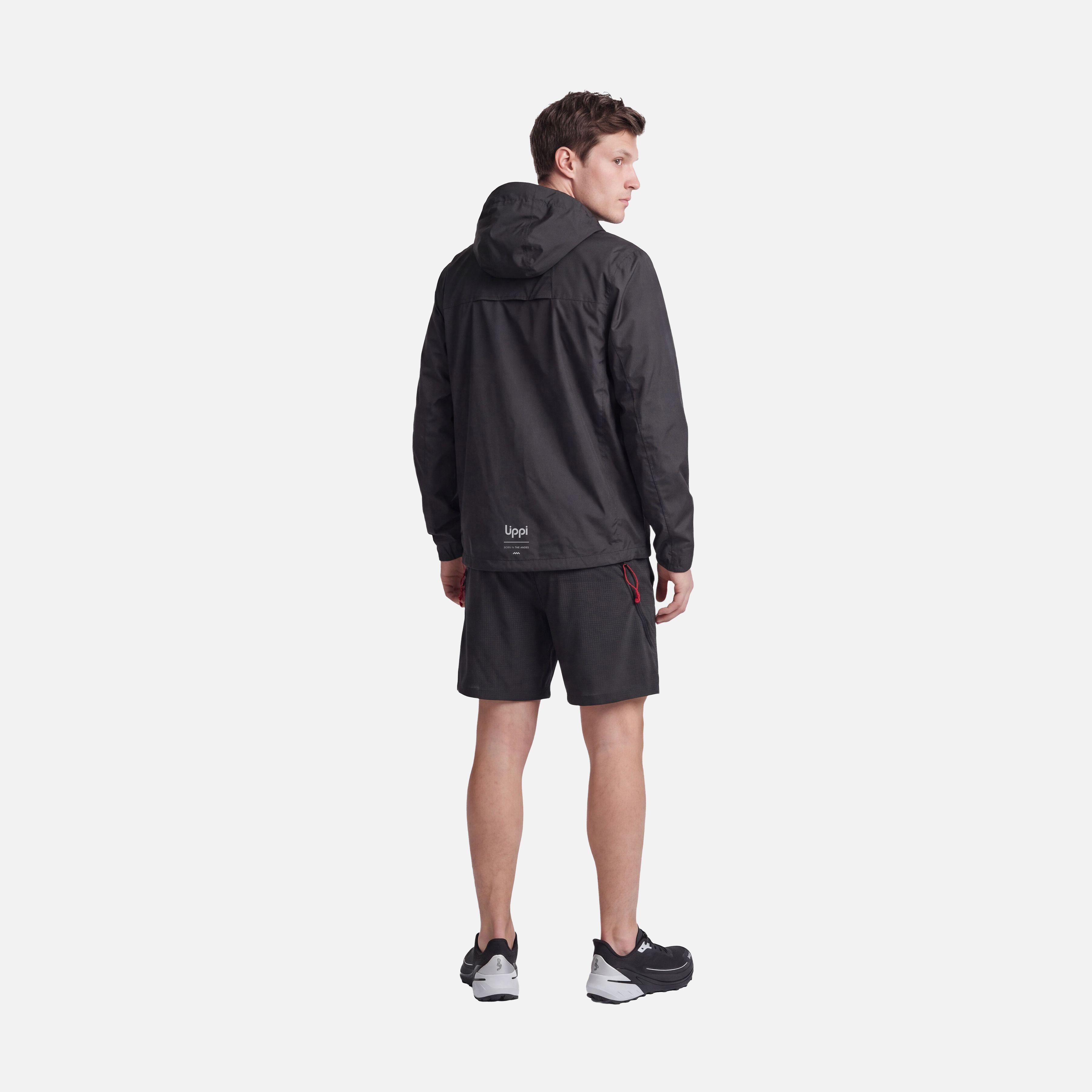 Chaqueta Hombre Nightfall SL Windbreaker Hoody Jacket Negro Lippi V27-4