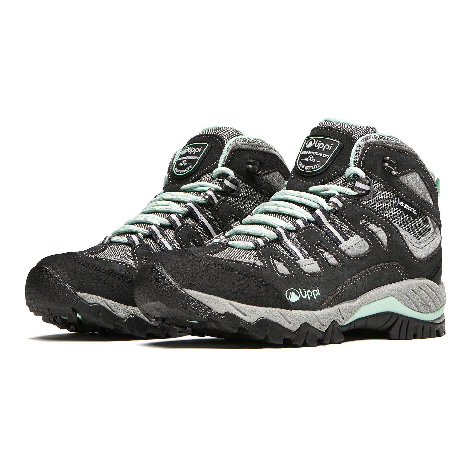 Botín Mujer Puelo CS Hi Gris Verde Agua Lippi I24-2