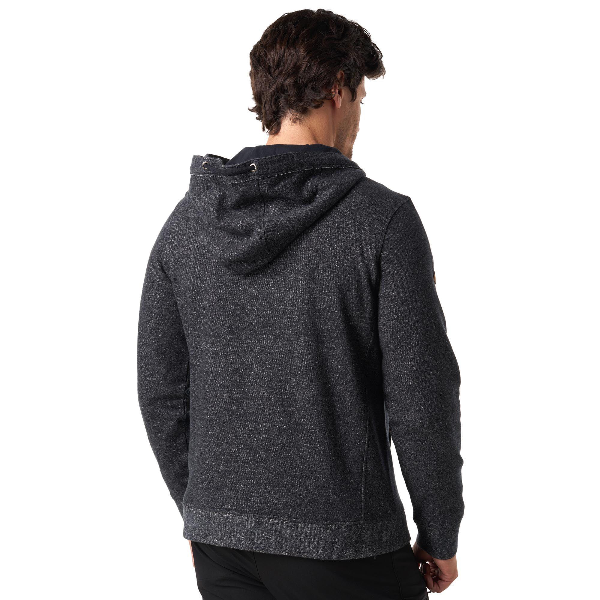 Poleron Hombre Spirit Cotton Hoody Melange Burdeo Lippi-4