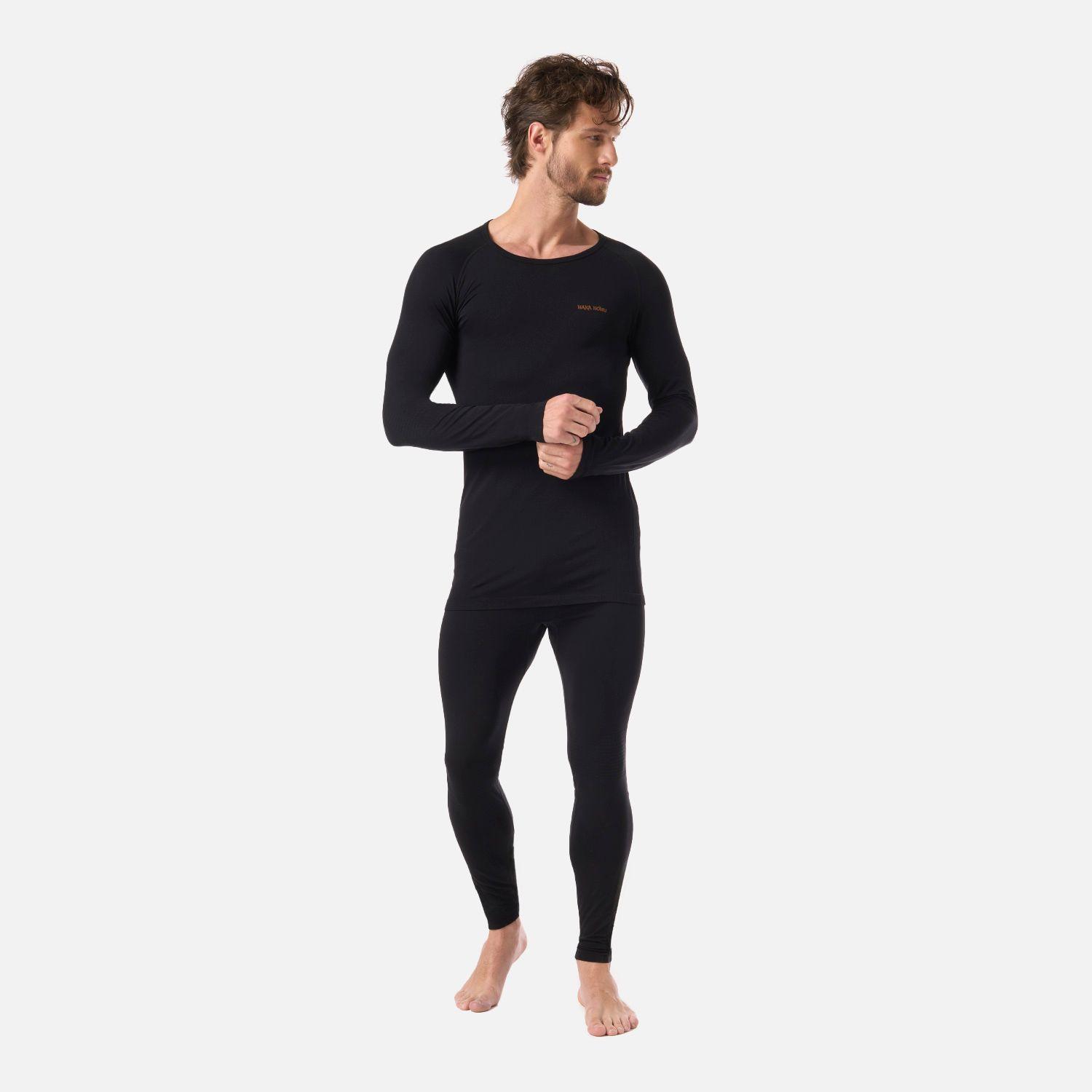Primera Capa Hombre Puma Austral Top Negro Haka Honu V27-5