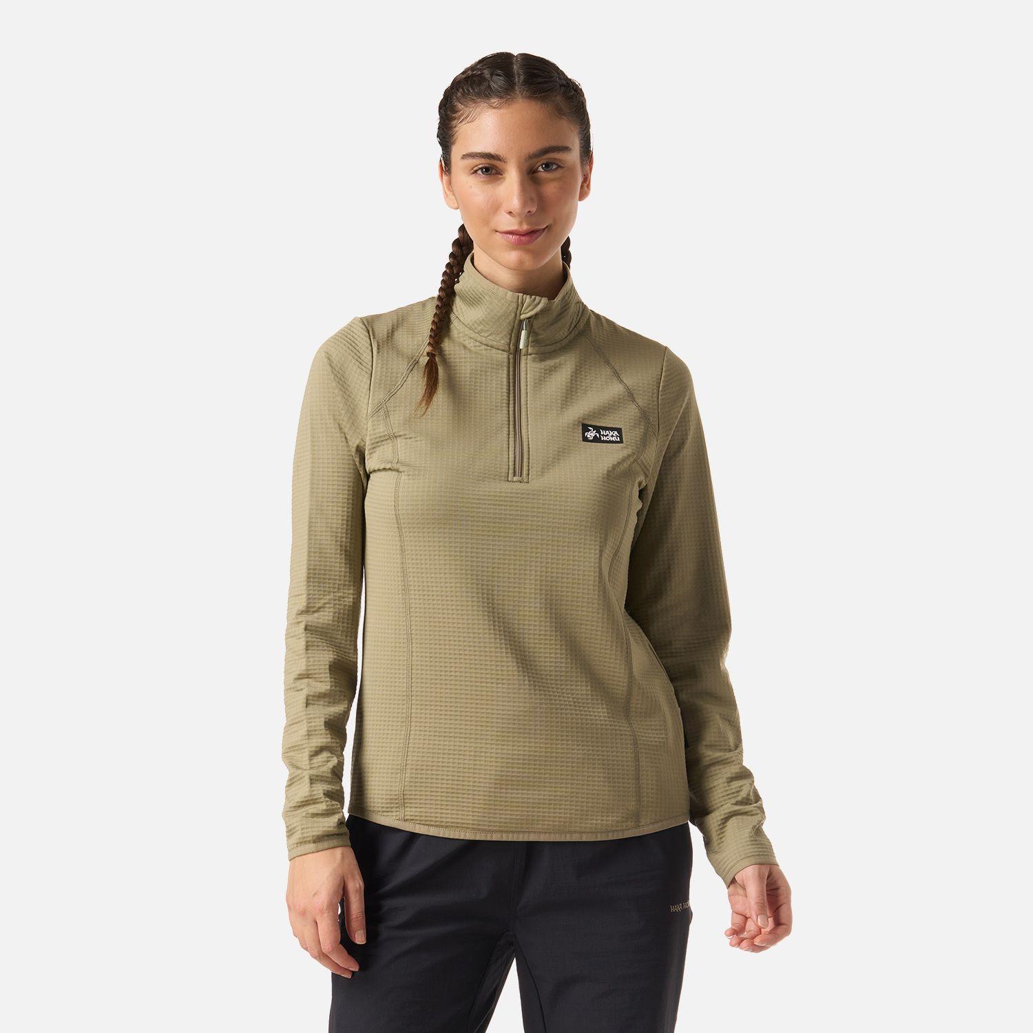 Polerón Mujer Taina Verde Oliva Haka Honu V26-0