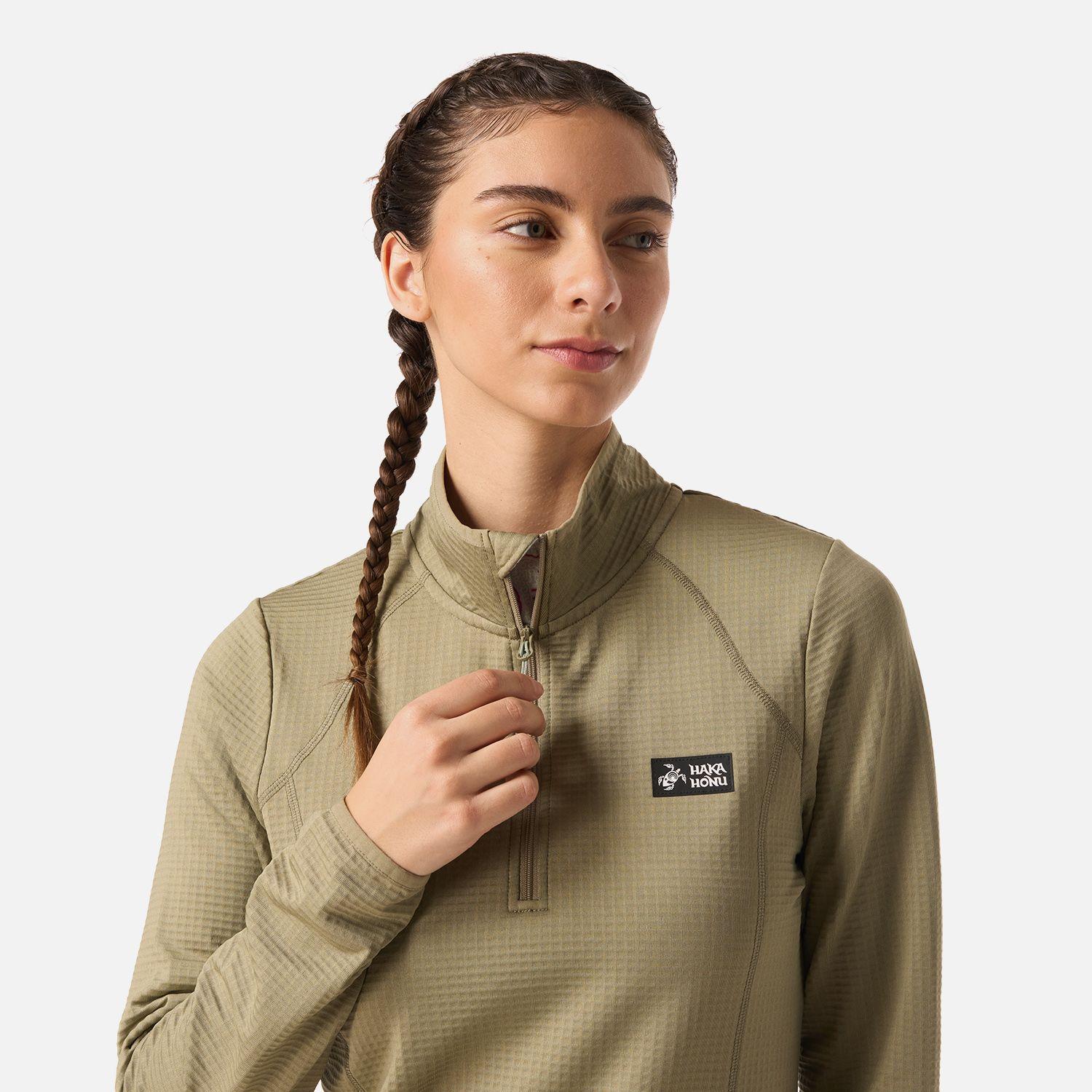 Polerón Mujer Taina Verde Oliva Haka Honu V26-3